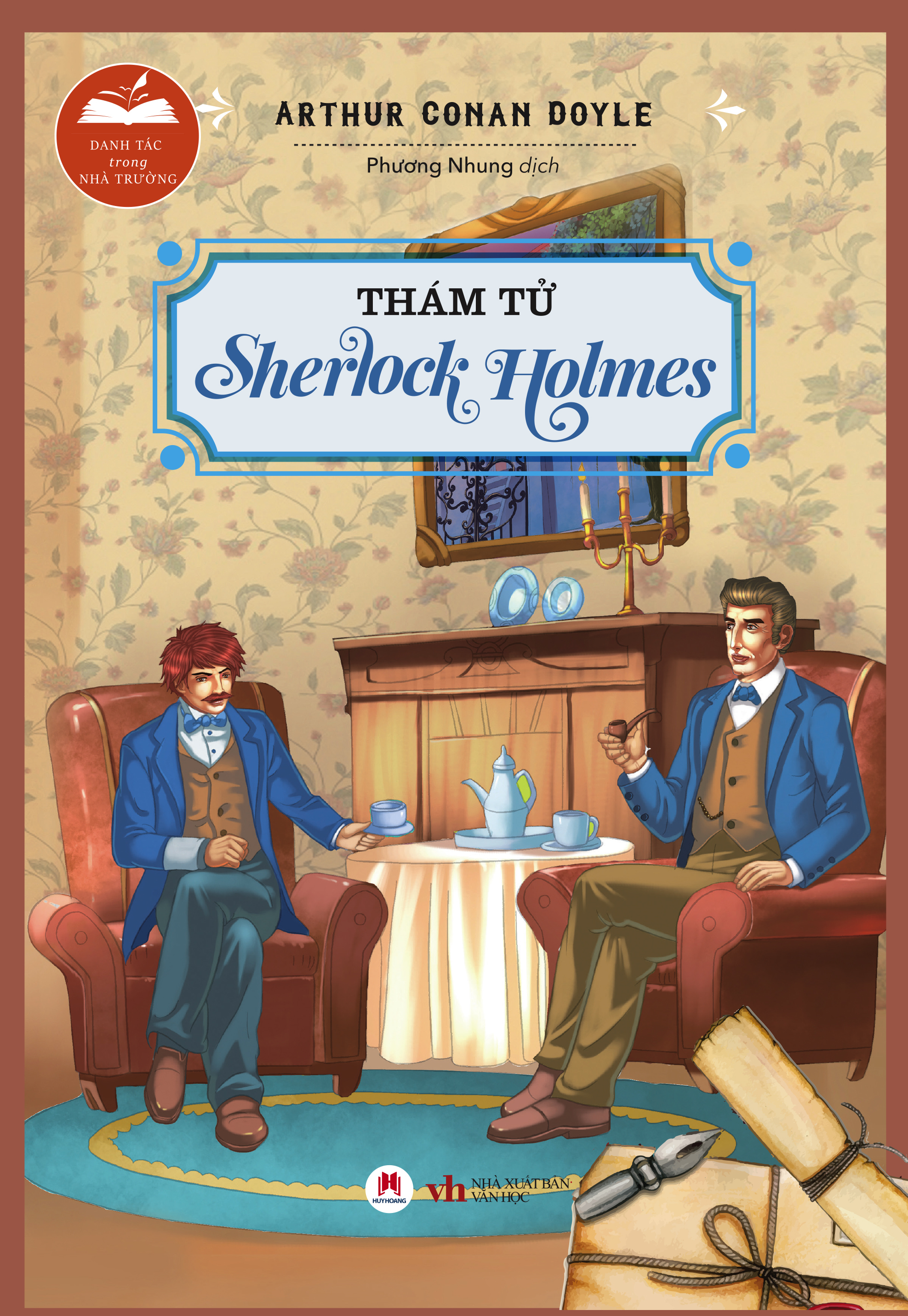 danh tác trong nhà trường - thám tử sherlock holmes (tái bản 2024)