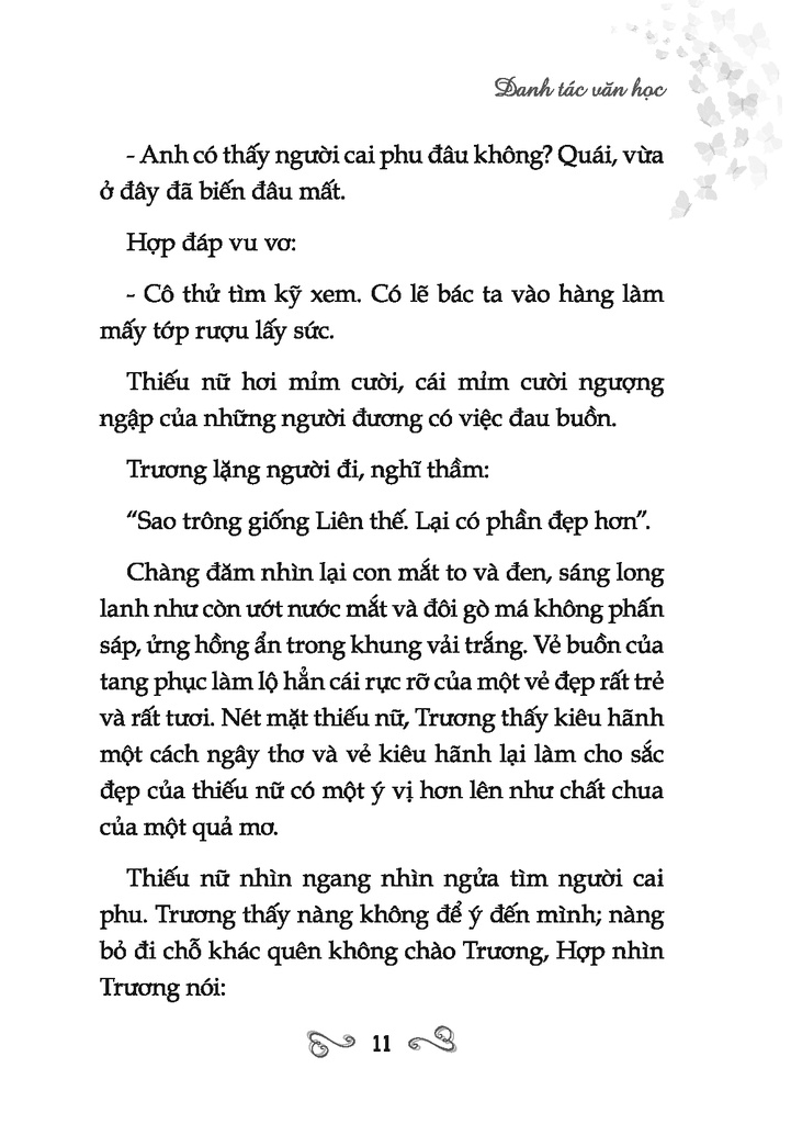 danh tác văn học việt nam - bướm trắng
