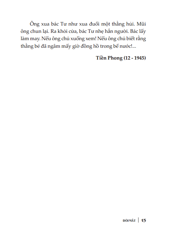 danh tác văn học việt nam - đôi mắt - bìa cứng (tái bản 2024)