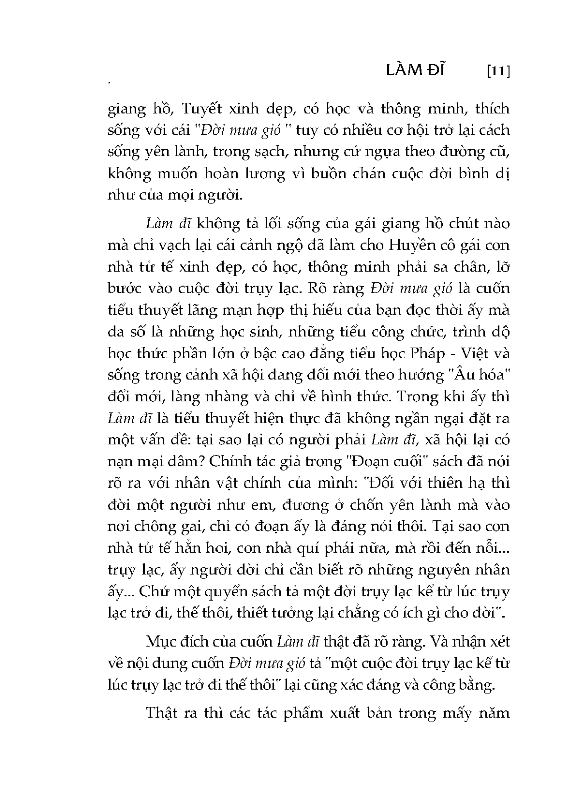 danh tác văn học việt nam - làm đĩ - bìa cứng (tái bản 2023)