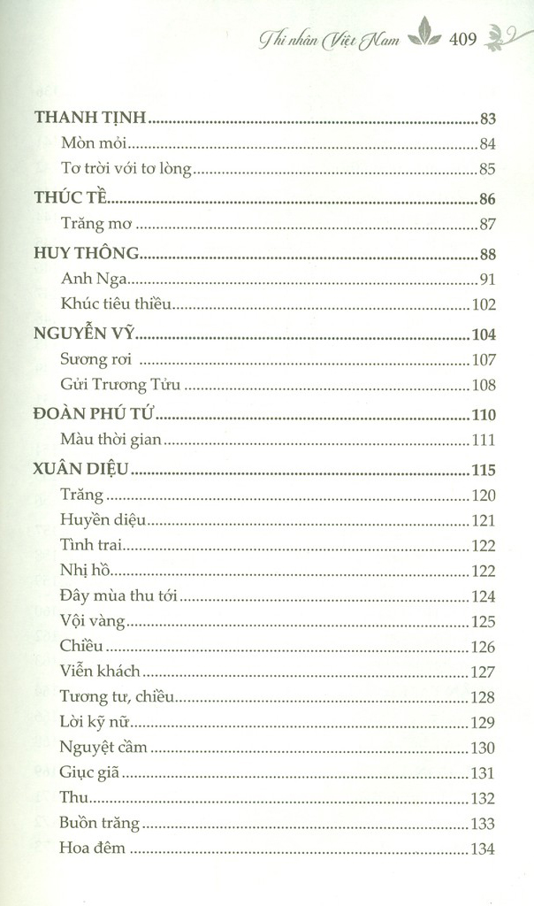 danh tác văn học việt nam - thi nhân việt nam - bìa cứng (tái bản 2023)