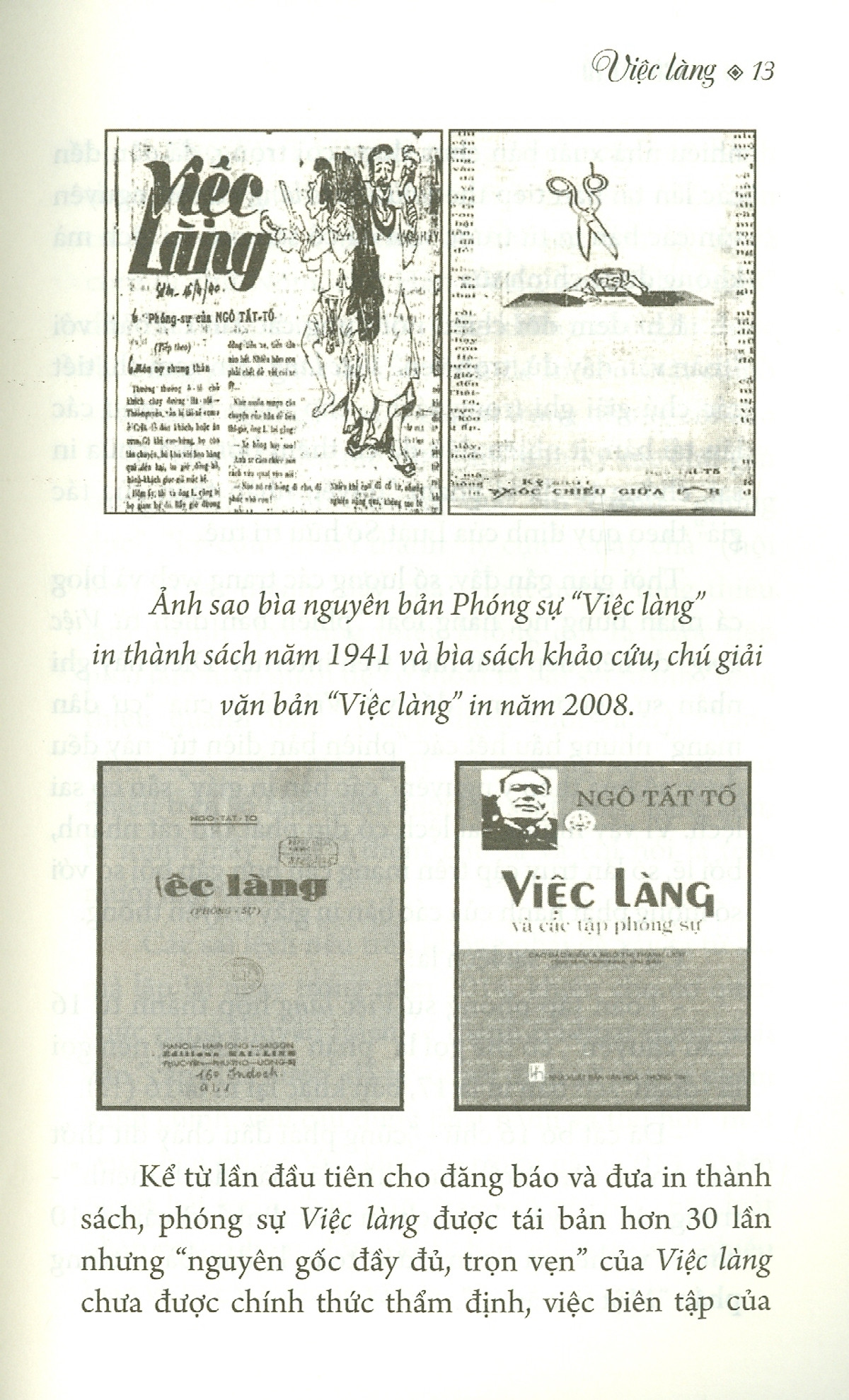 danh tác việc nam - việc làng