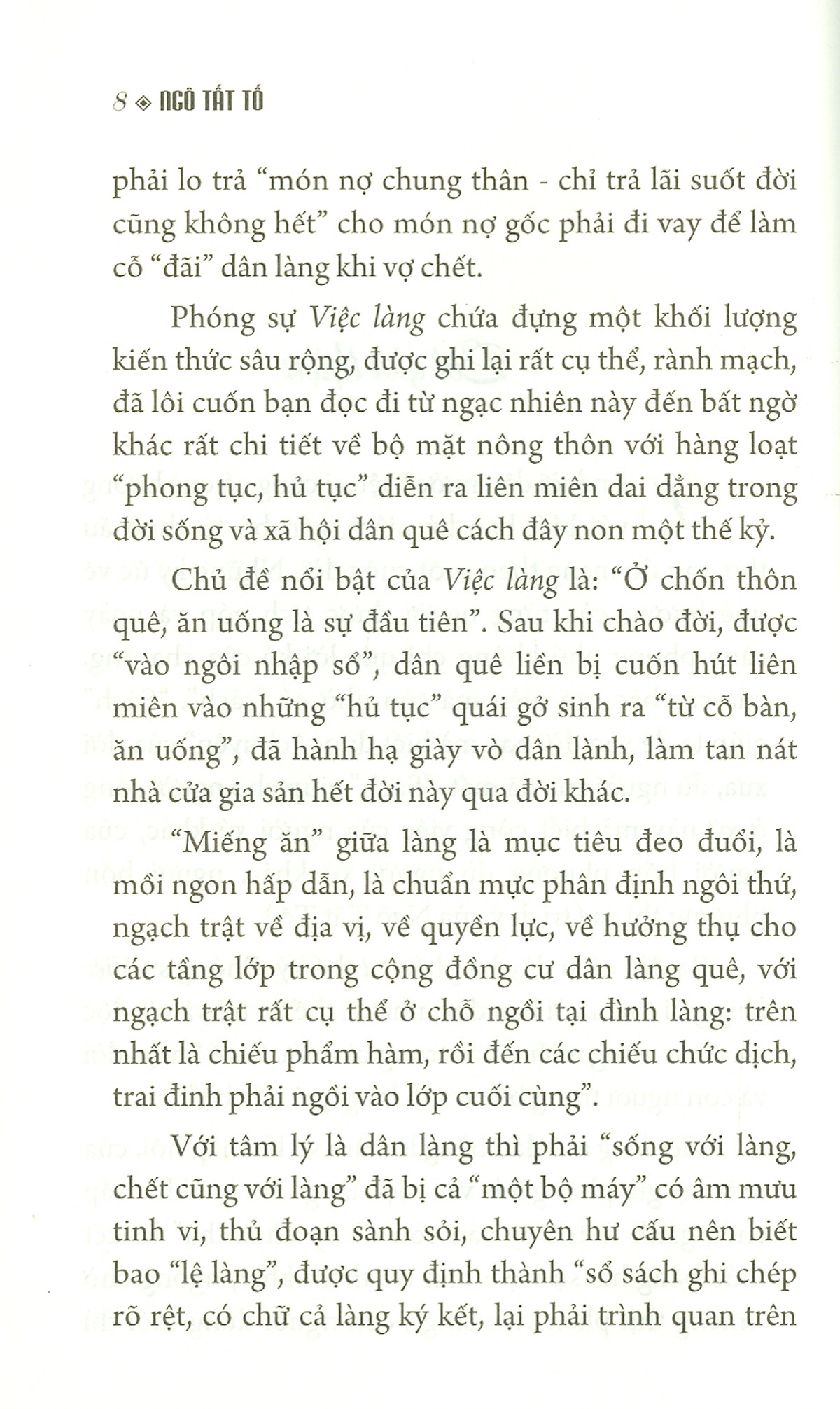 danh tác việc nam - việc làng