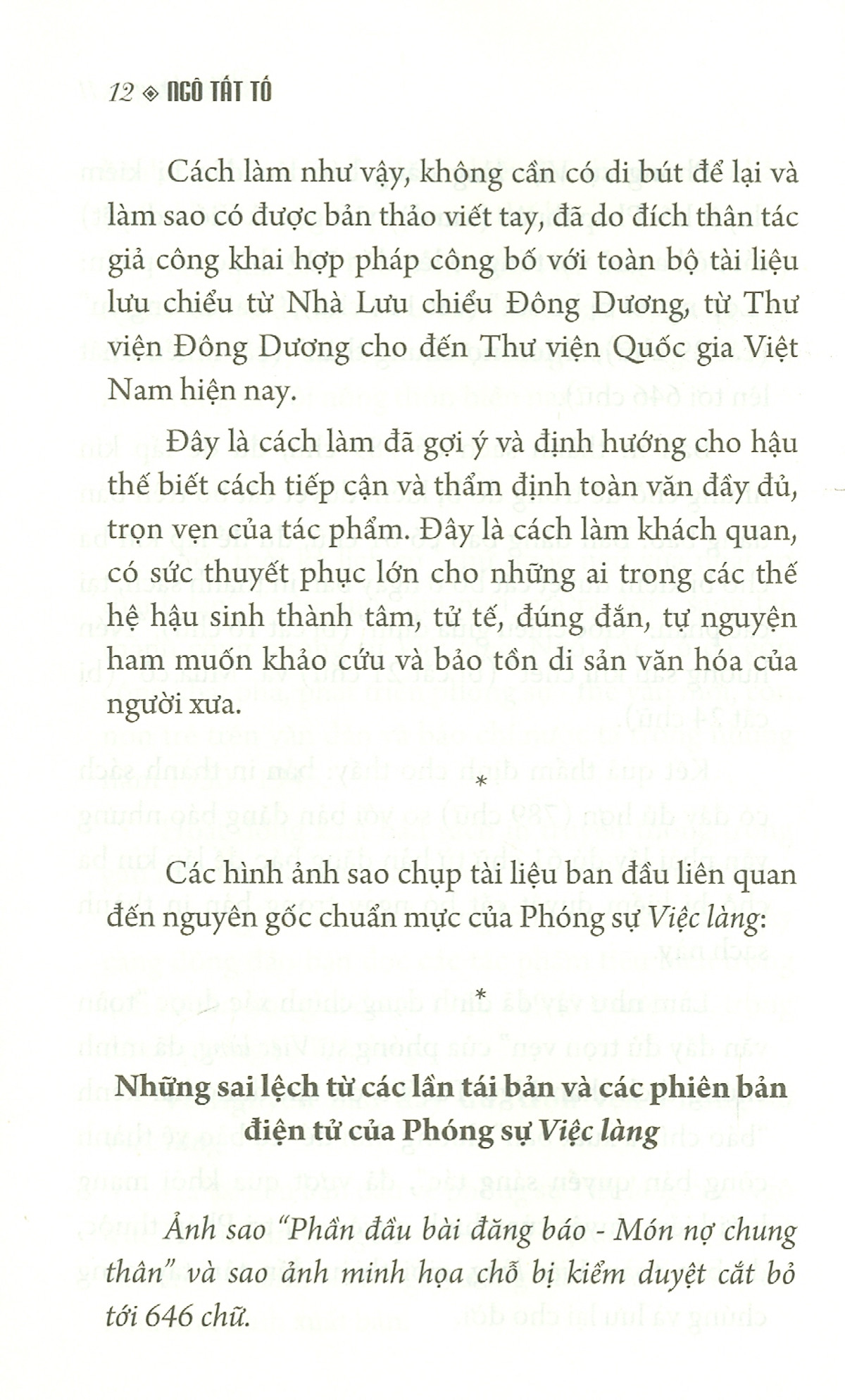 danh tác việc nam - việc làng