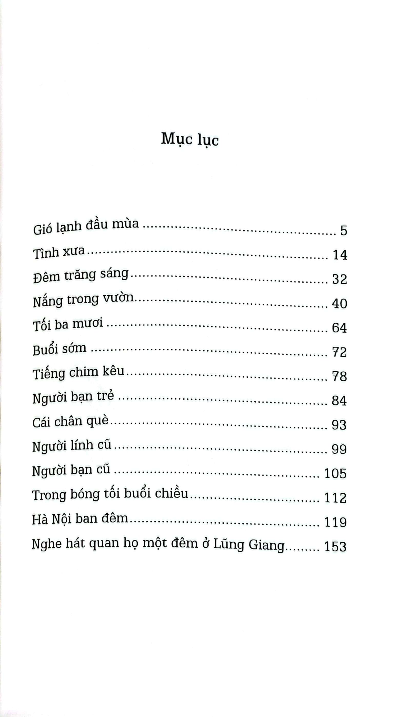 danh tác việt nam - gió lạnh đầu mùa