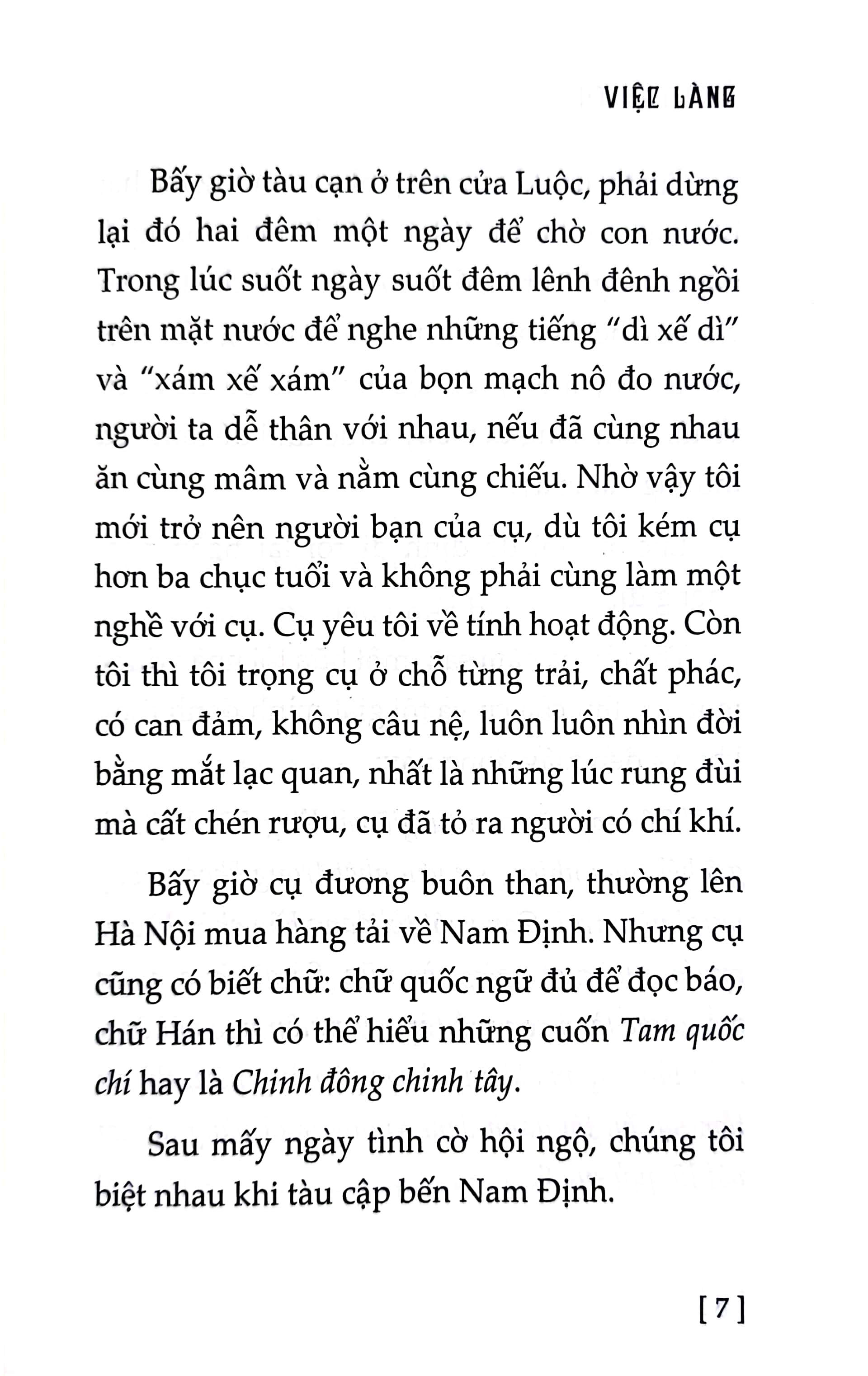 danh tác việt nam - việc làng