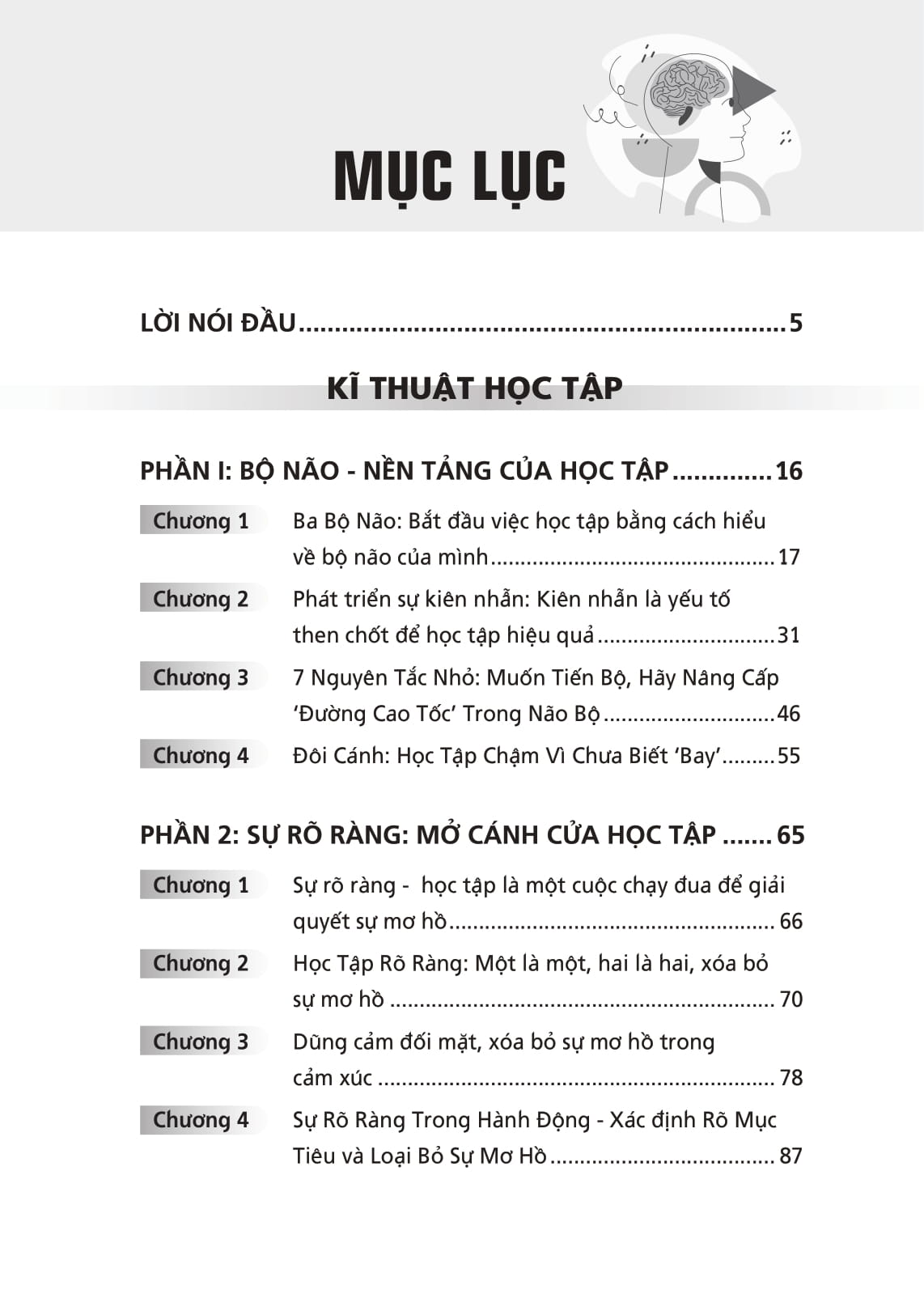 đánh thức bản năng học tập phi thường trong bạn - phương pháp thao túng não bộ để học tập nhàn tênh nhưng vẫn không ngừng tiến bộ