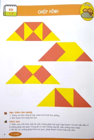 đánh thức tiềm năng trí tuệ - chú tâm sáng tạo (5-6 tuổi) (tái bản)