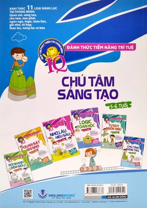 đánh thức tiềm năng trí tuệ - chú tâm sáng tạo (5-6 tuổi) (tái bản)