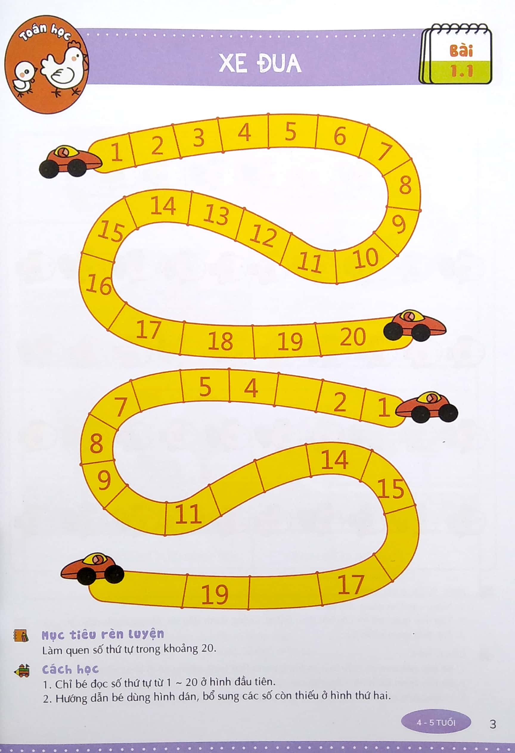 đánh thức tiềm năng trí tuệ - nhớ lâu hiểu sâu (4-5 tuổi)