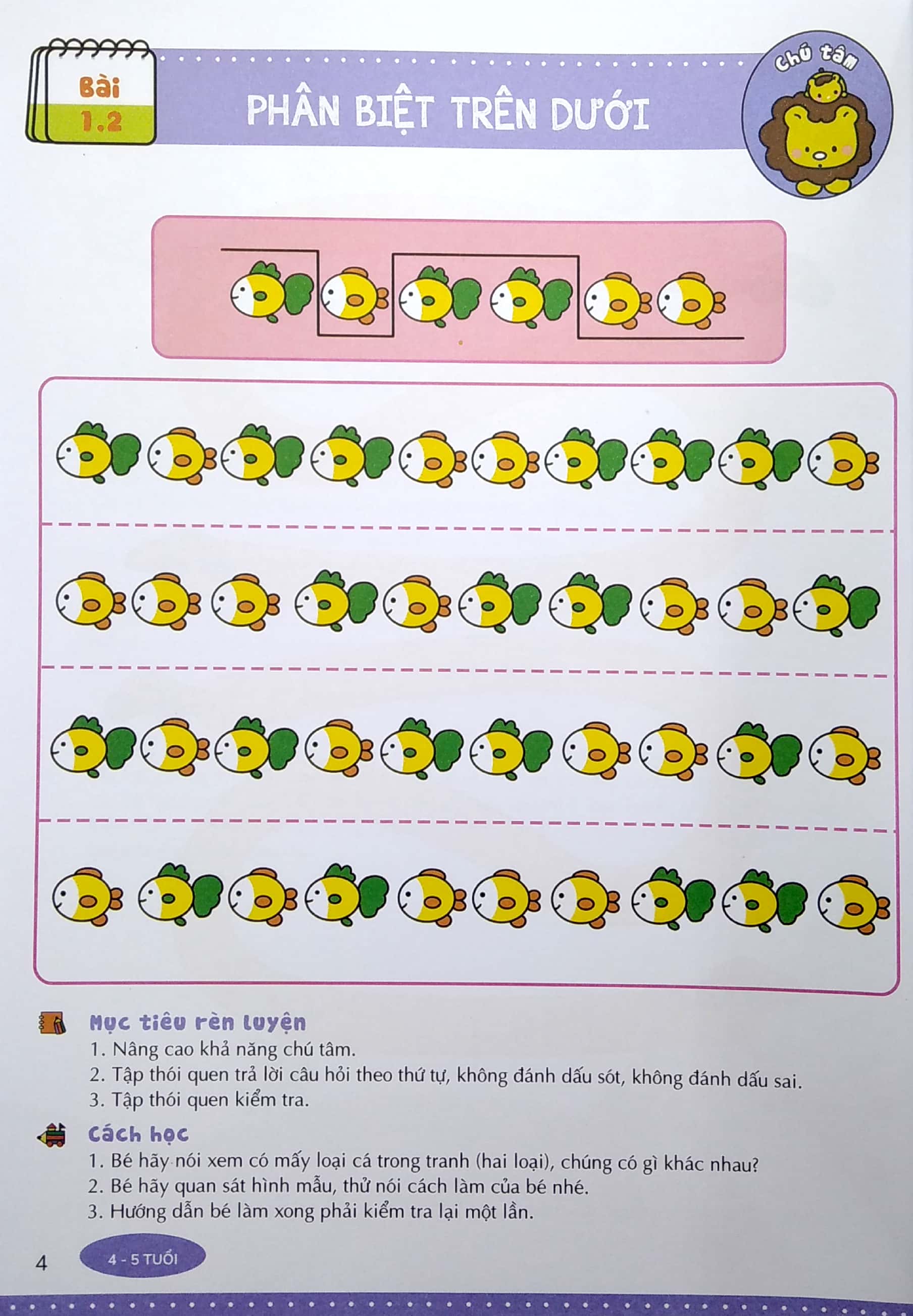 đánh thức tiềm năng trí tuệ - nhớ lâu hiểu sâu (4-5 tuổi)