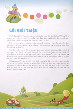 đánh thức tiềm năng trí tuệ - nói nhanh đếm giỏi (3-4 tuổi) (tái bản)