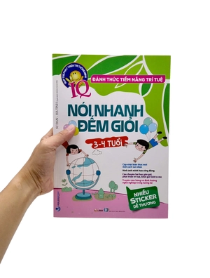 đánh thức tiềm năng trí tuệ - nói nhanh đếm giỏi (3-4 tuổi) (tái bản)