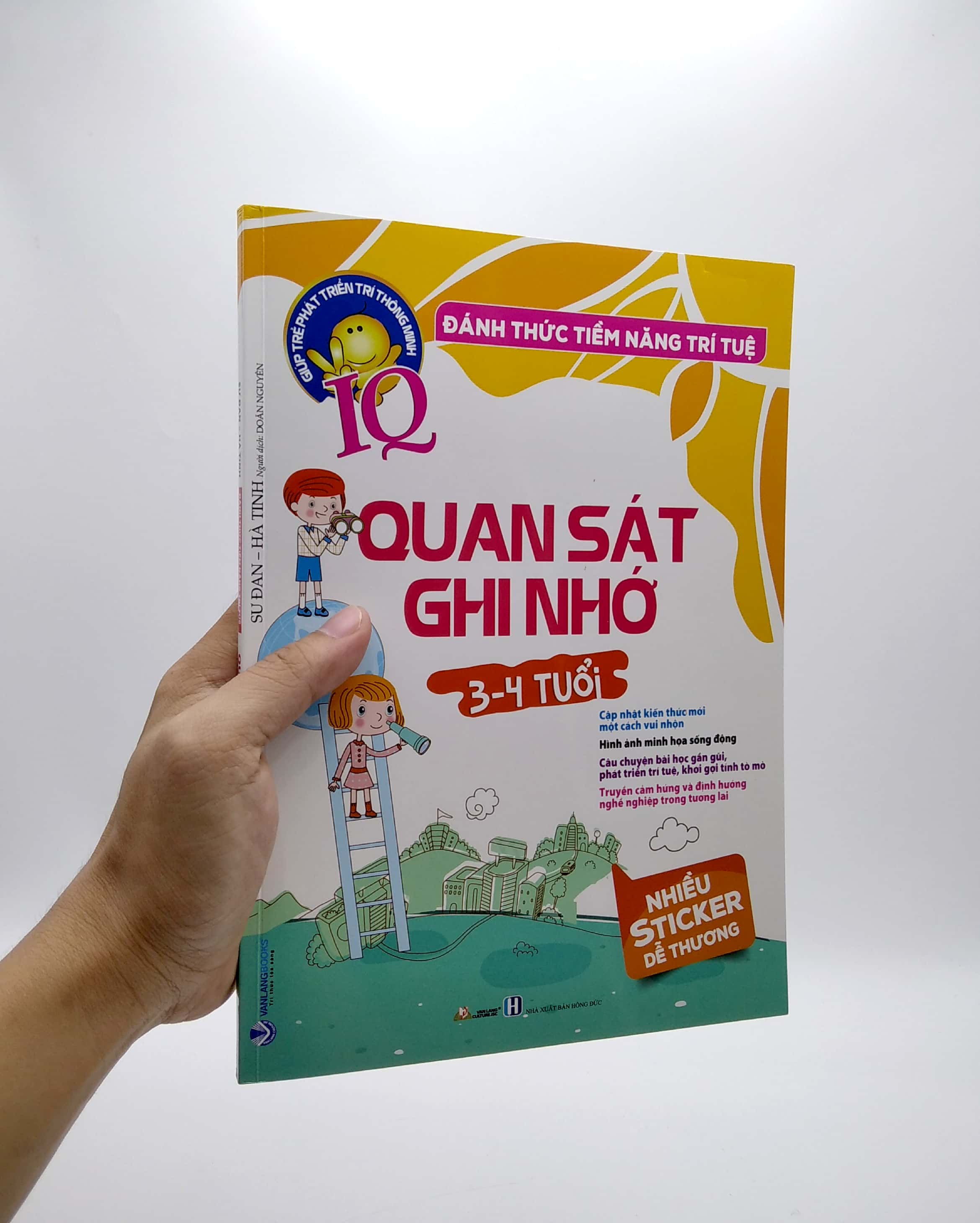 đánh thức tiềm năng trí tuệ - quan sát ghi nhớ (3-4 tuổi) (tái bản)