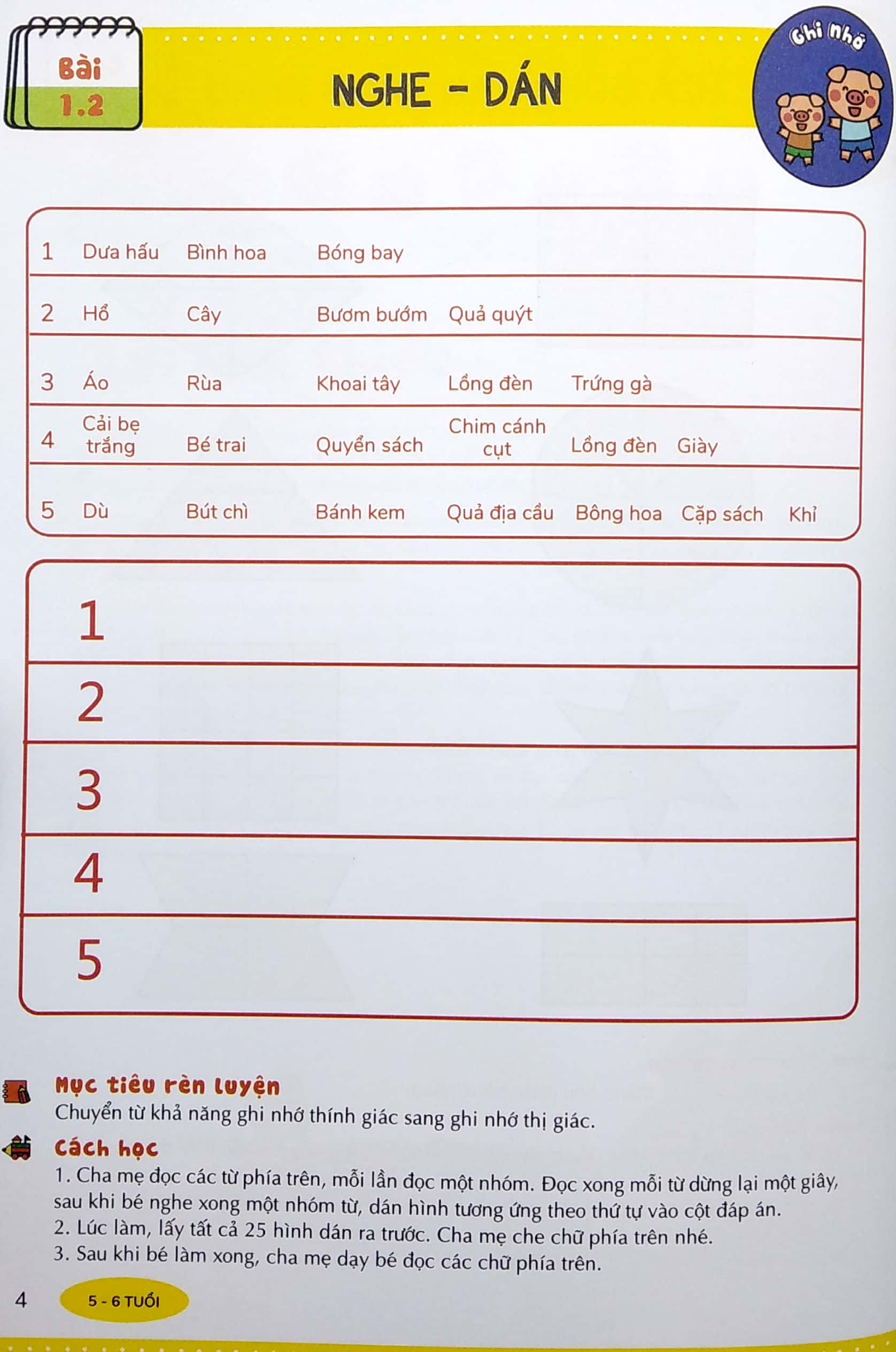 đánh thức tiềm năng trí tuệ - tư duy ngôn ngữ (5-6 tuổi) (tái bản)