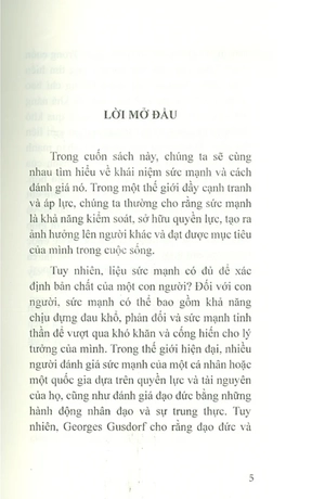 đạo đức học của sức mạnh