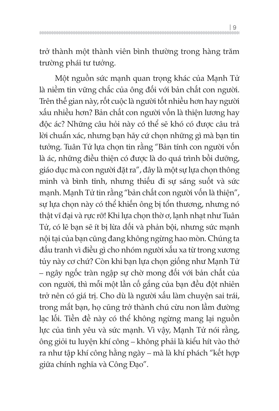 đạo làm người - học mạnh tử cách đối nhân xử thế