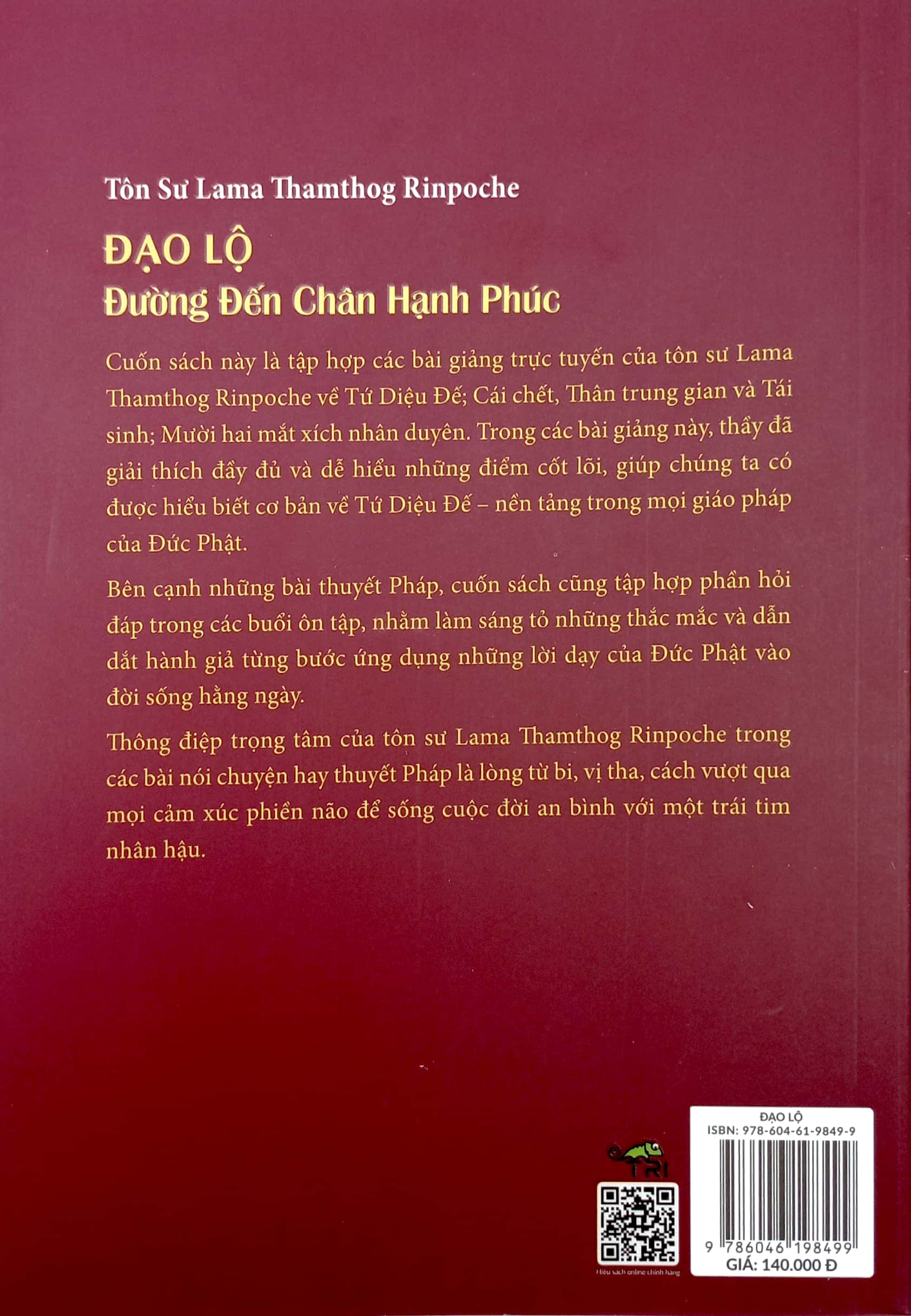 đạo lộ - đường đến chân hạnh phúc