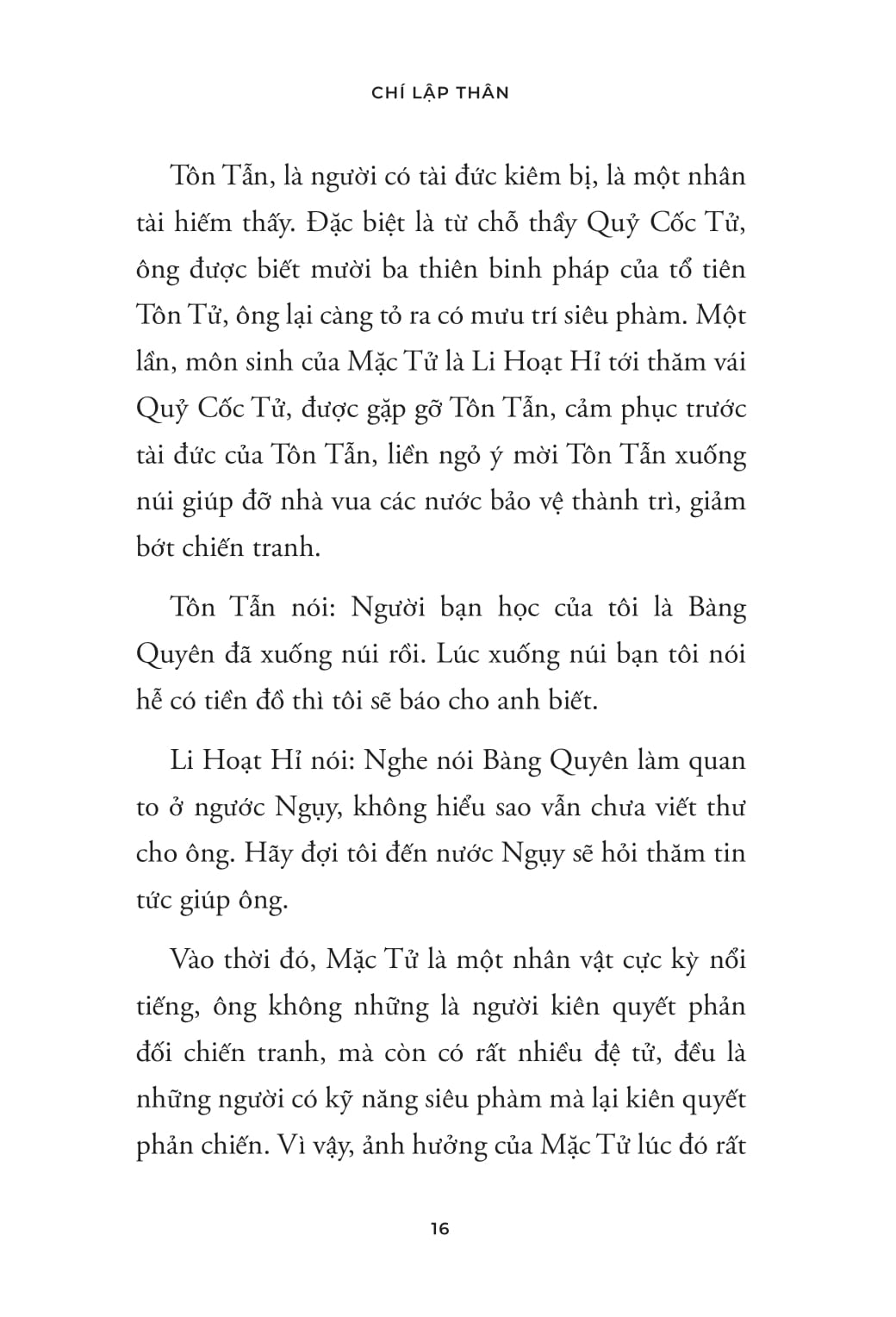 Dao Ly Co Nhan - Chi Lap Than