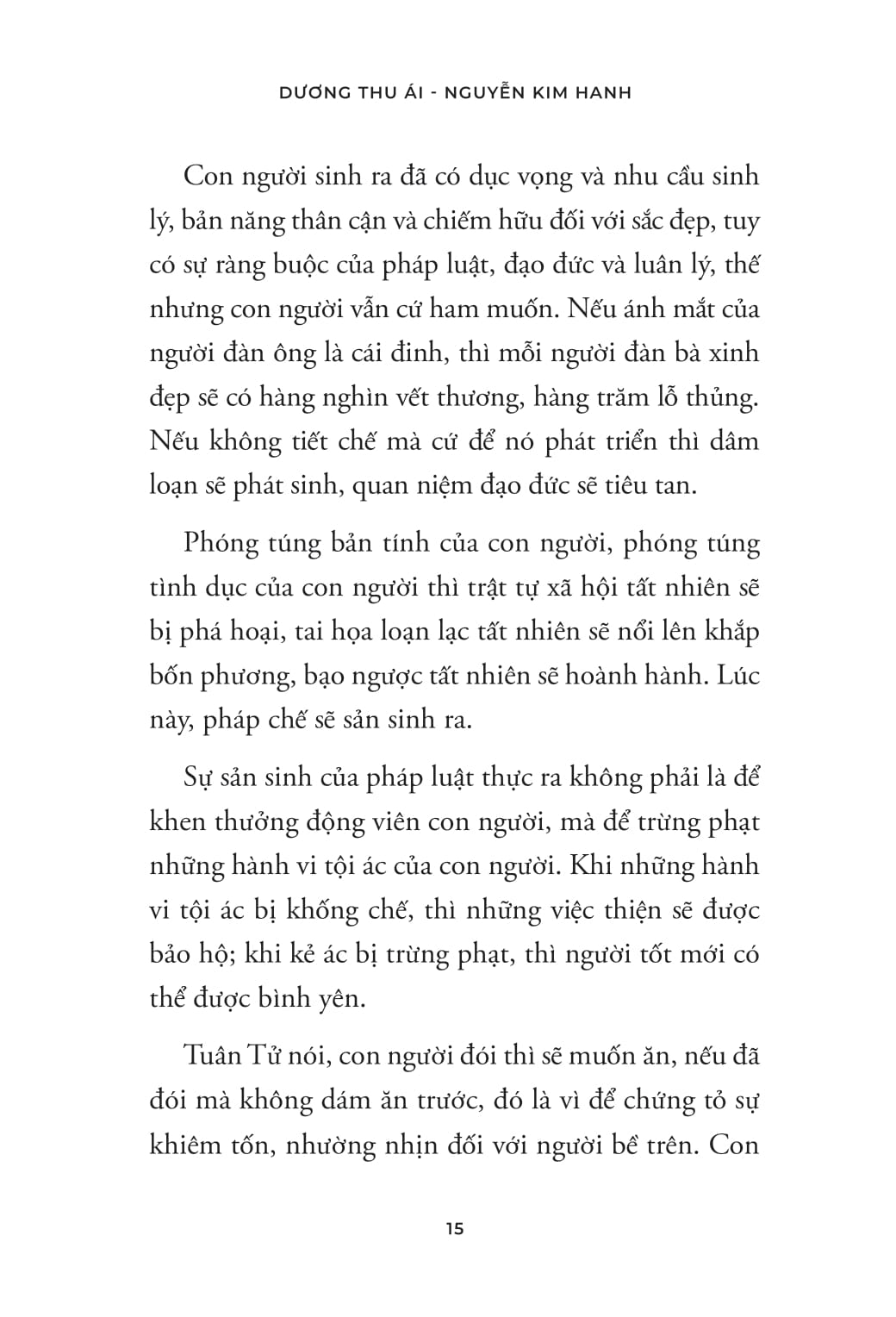 Dao Ly Co Nhan - Chi Tien Thu