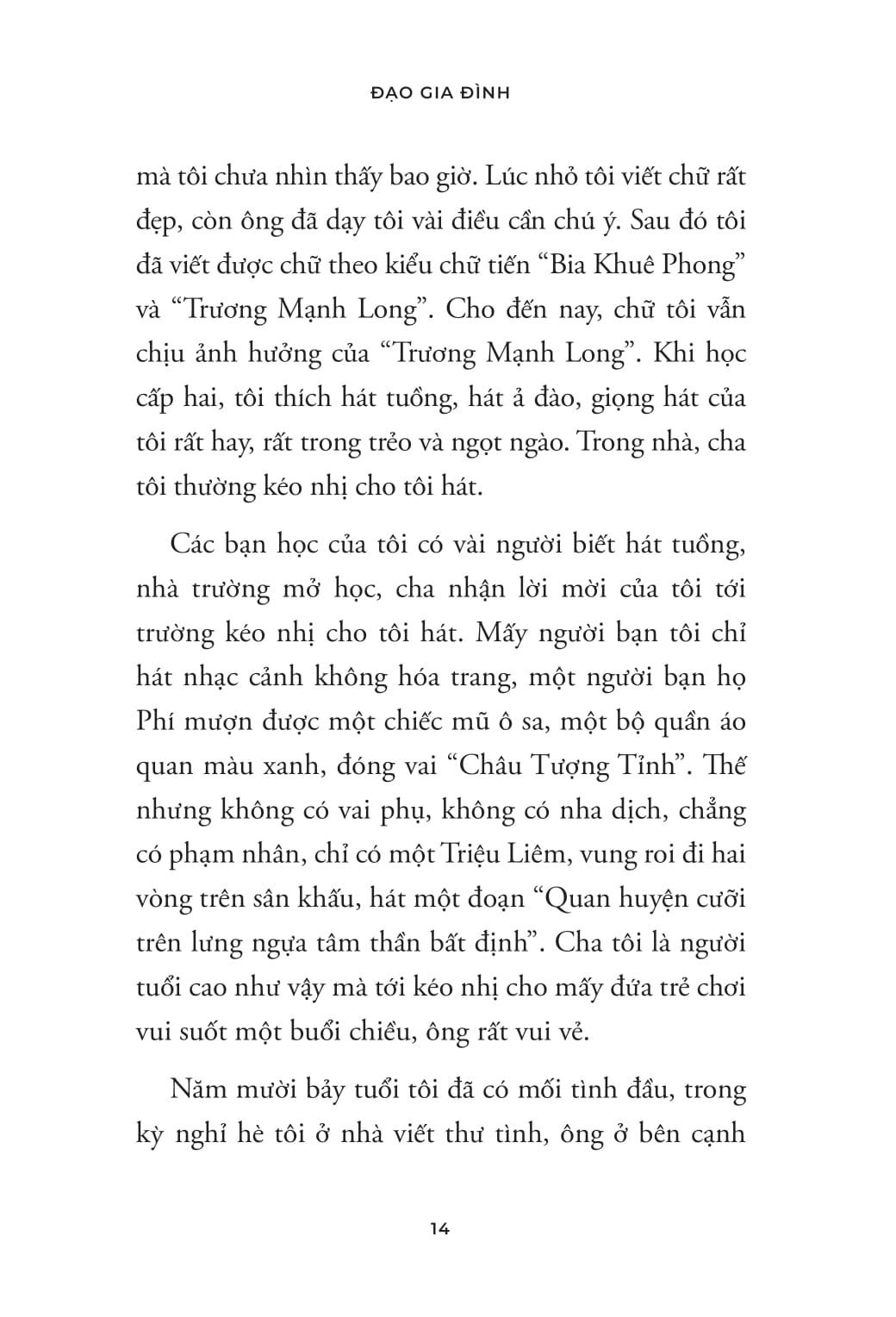 Dao Ly Co Nhan - Dao Gia Dinh