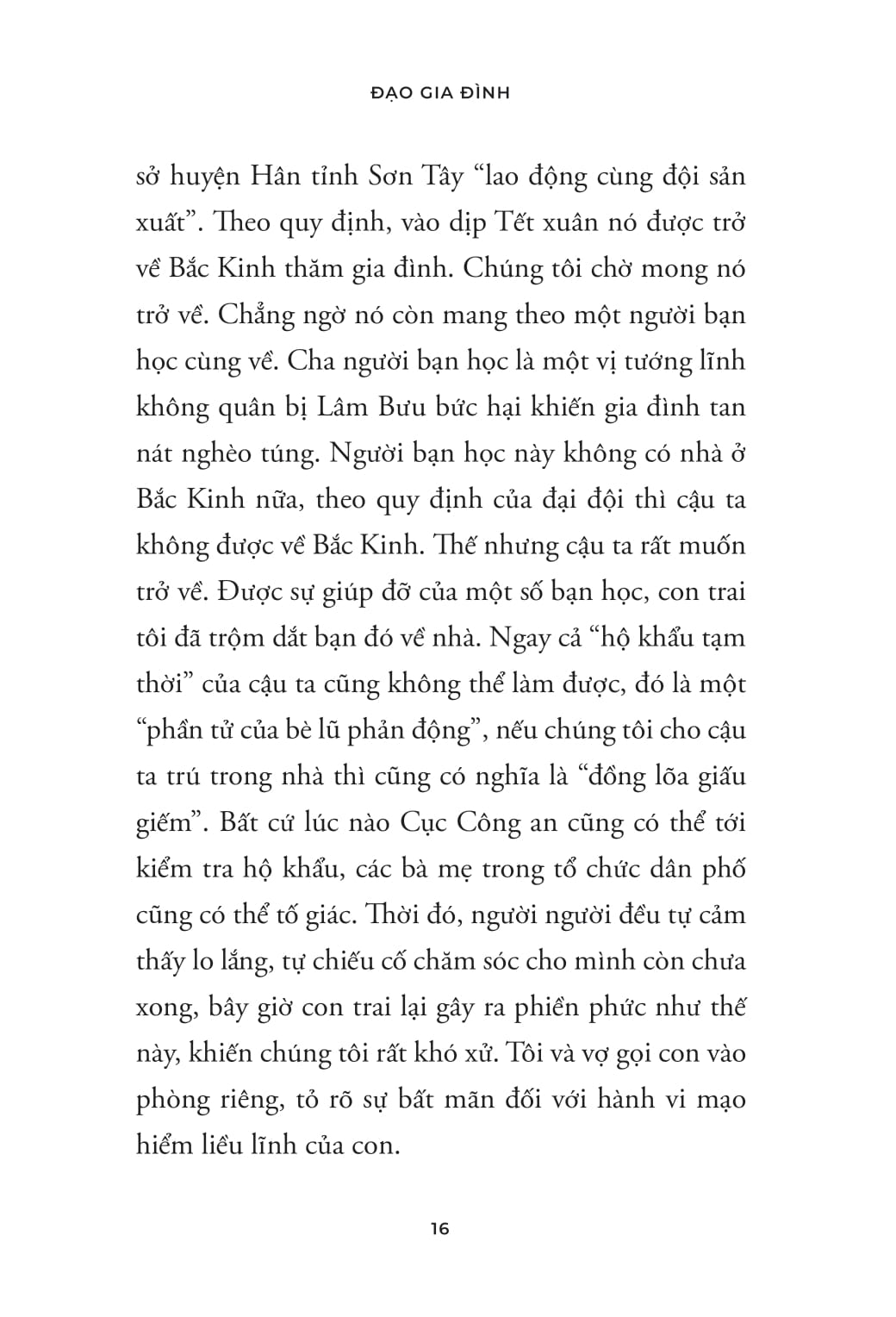 Dao Ly Co Nhan - Dao Gia Dinh