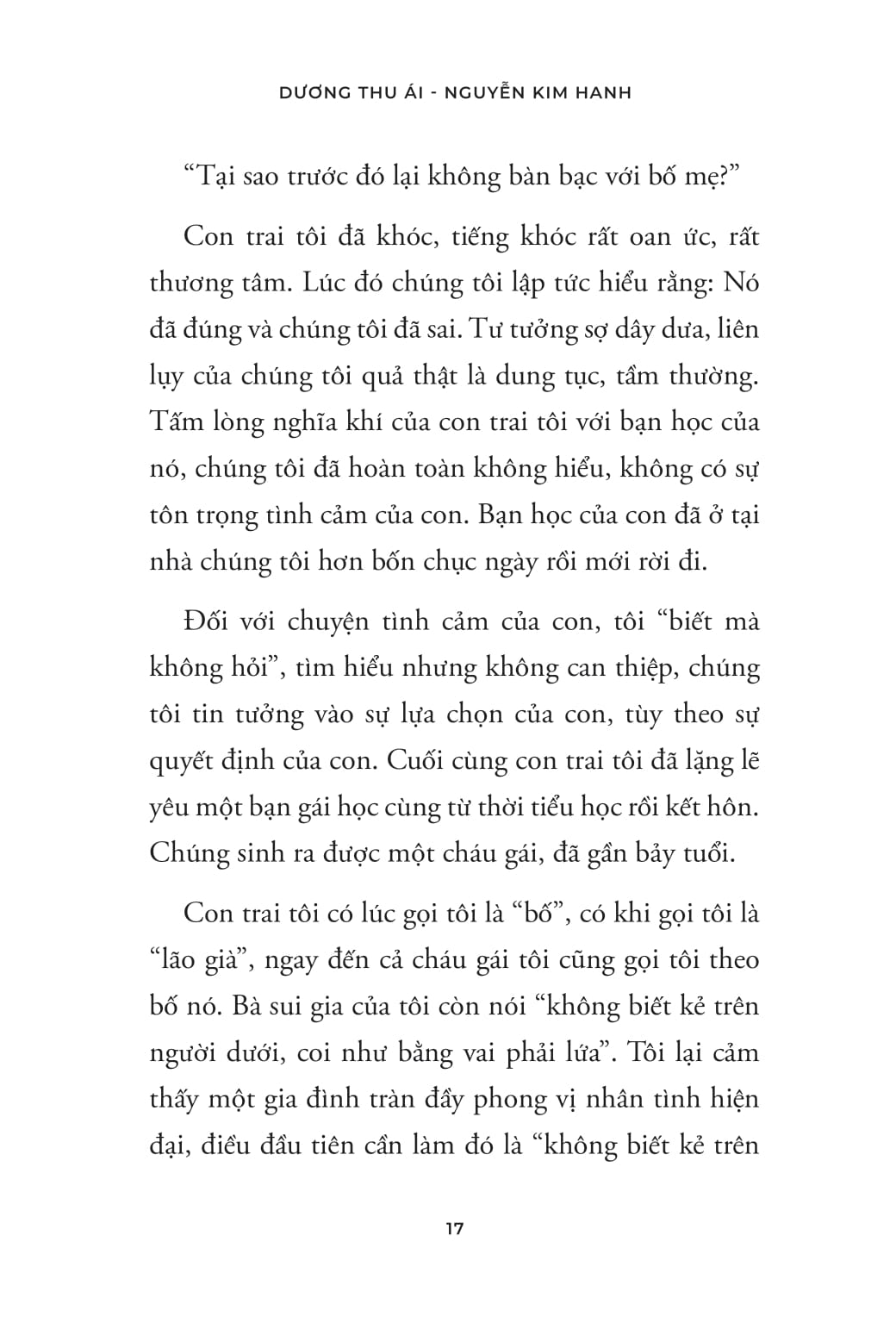 Dao Ly Co Nhan - Dao Gia Dinh