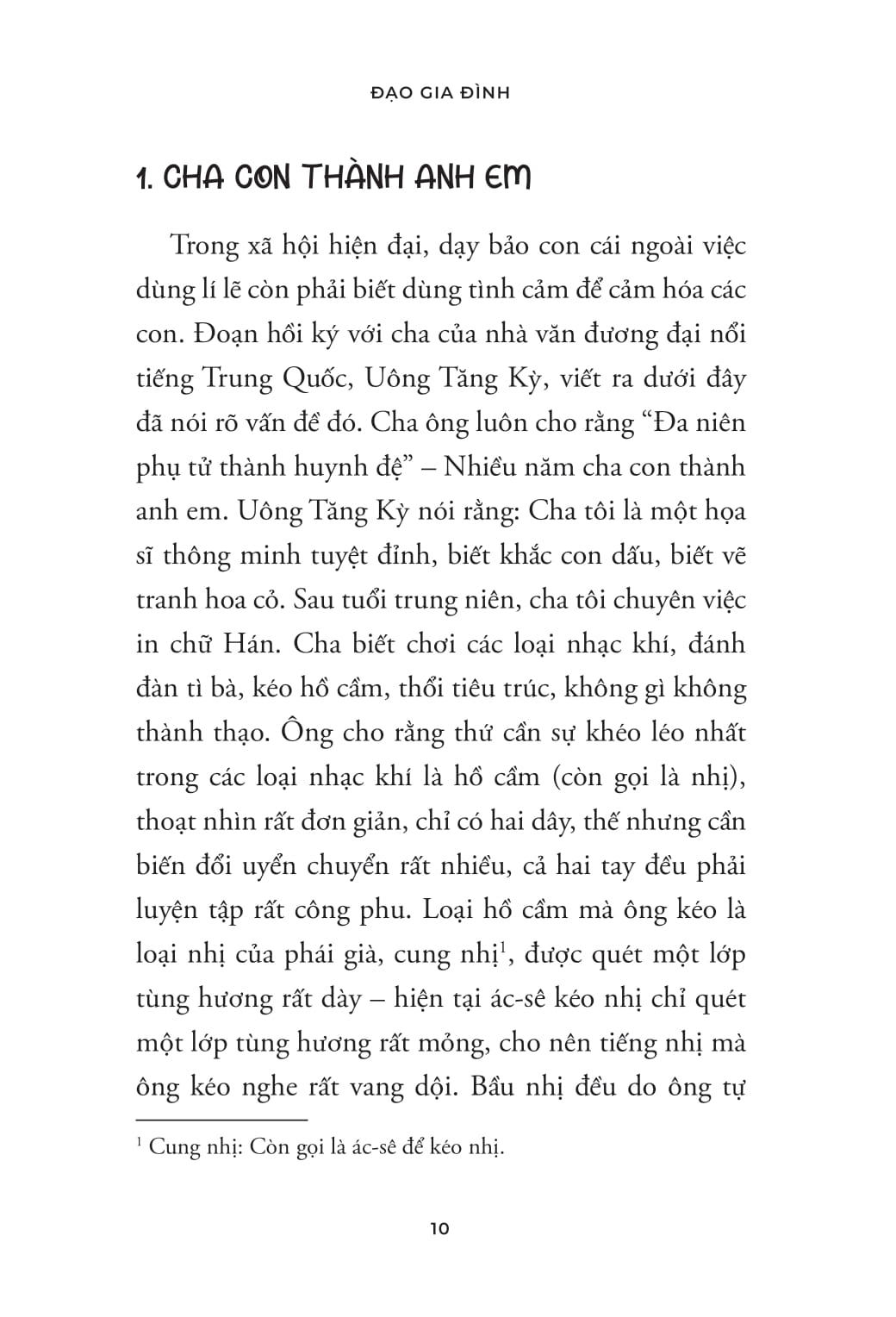 Dao Ly Co Nhan - Dao Gia Dinh