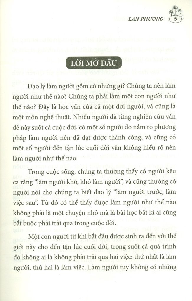 đạo lý làm người (tái bản)