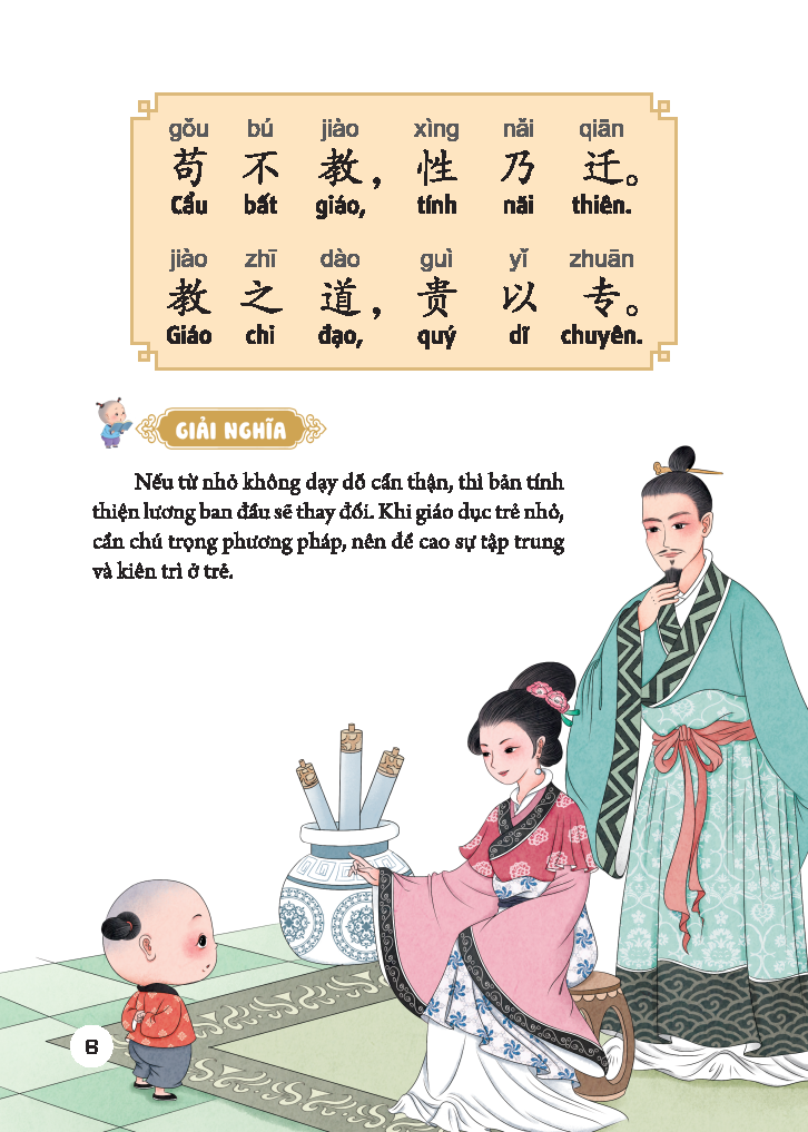 đạo lý làm người - tam tự kinh