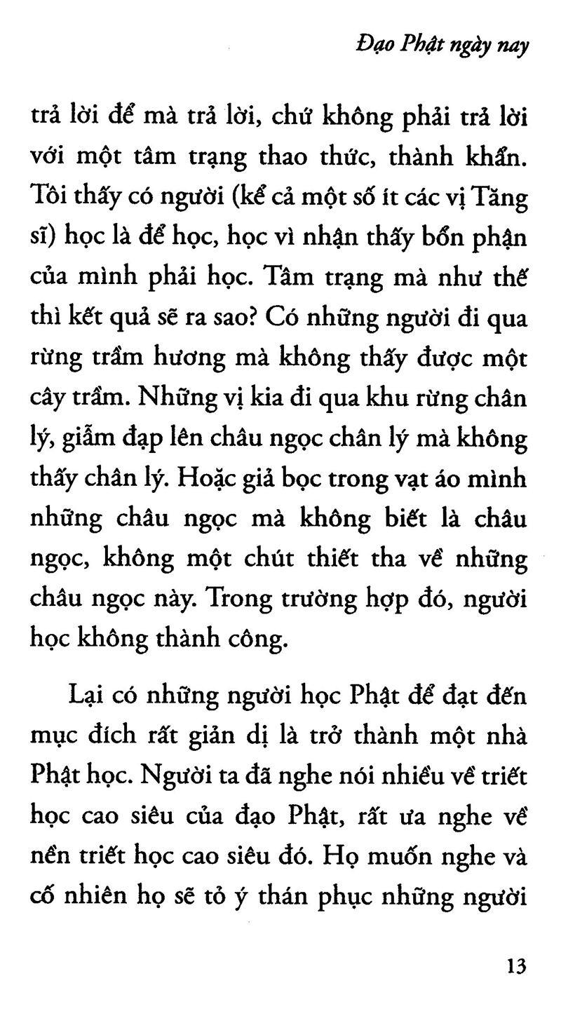đạo phật ngày nay