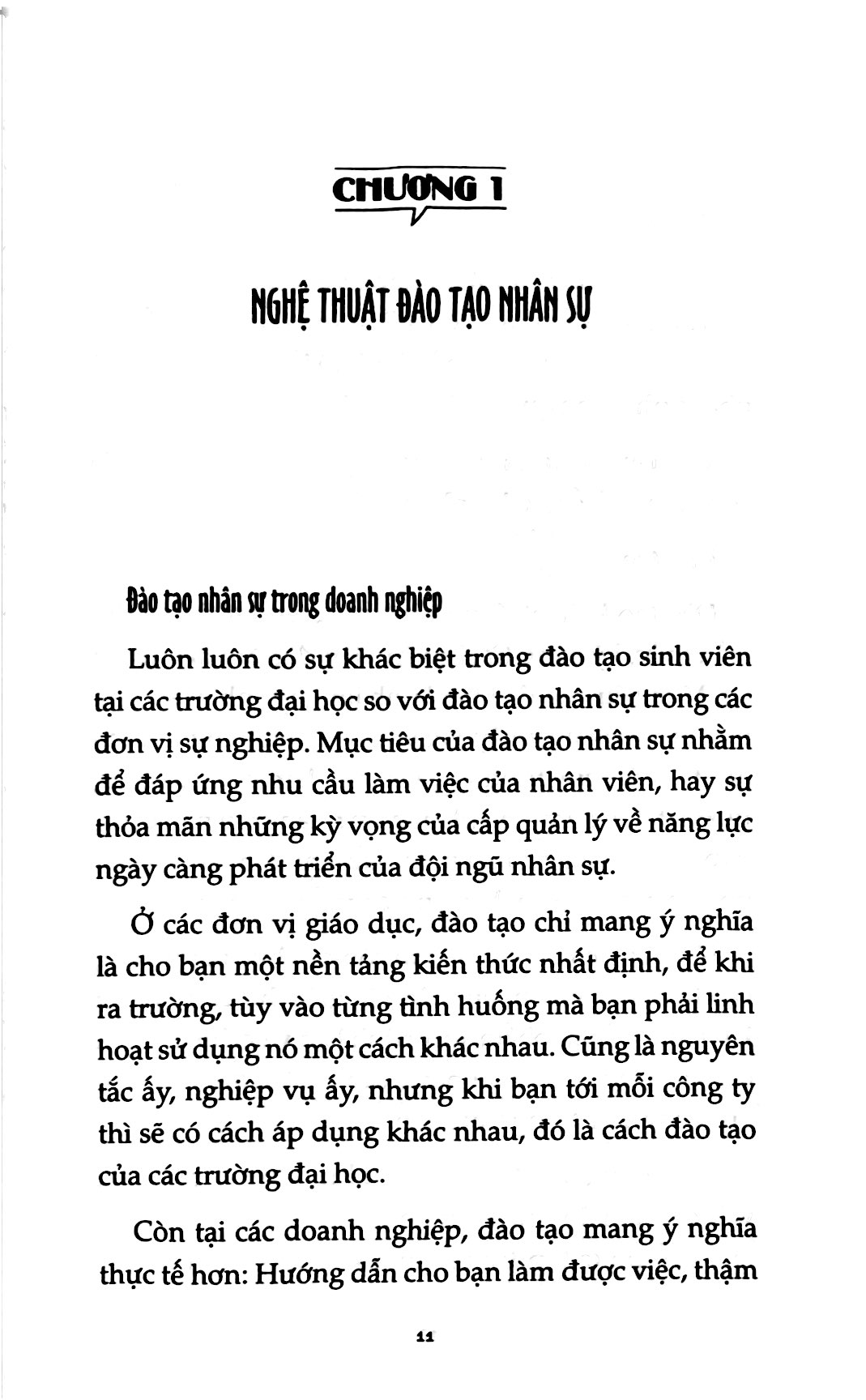 đào tạo nhân sự từ a đến z