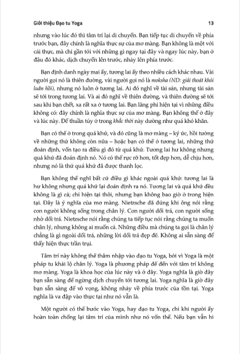 Dao Tu Yoga - Su Tinh Tai Cua Tam Tri