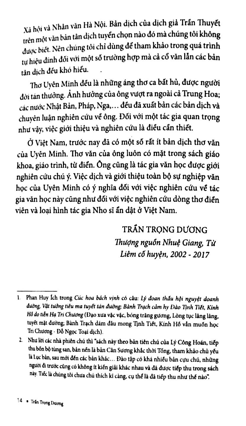 đào uyên minh toàn tập
