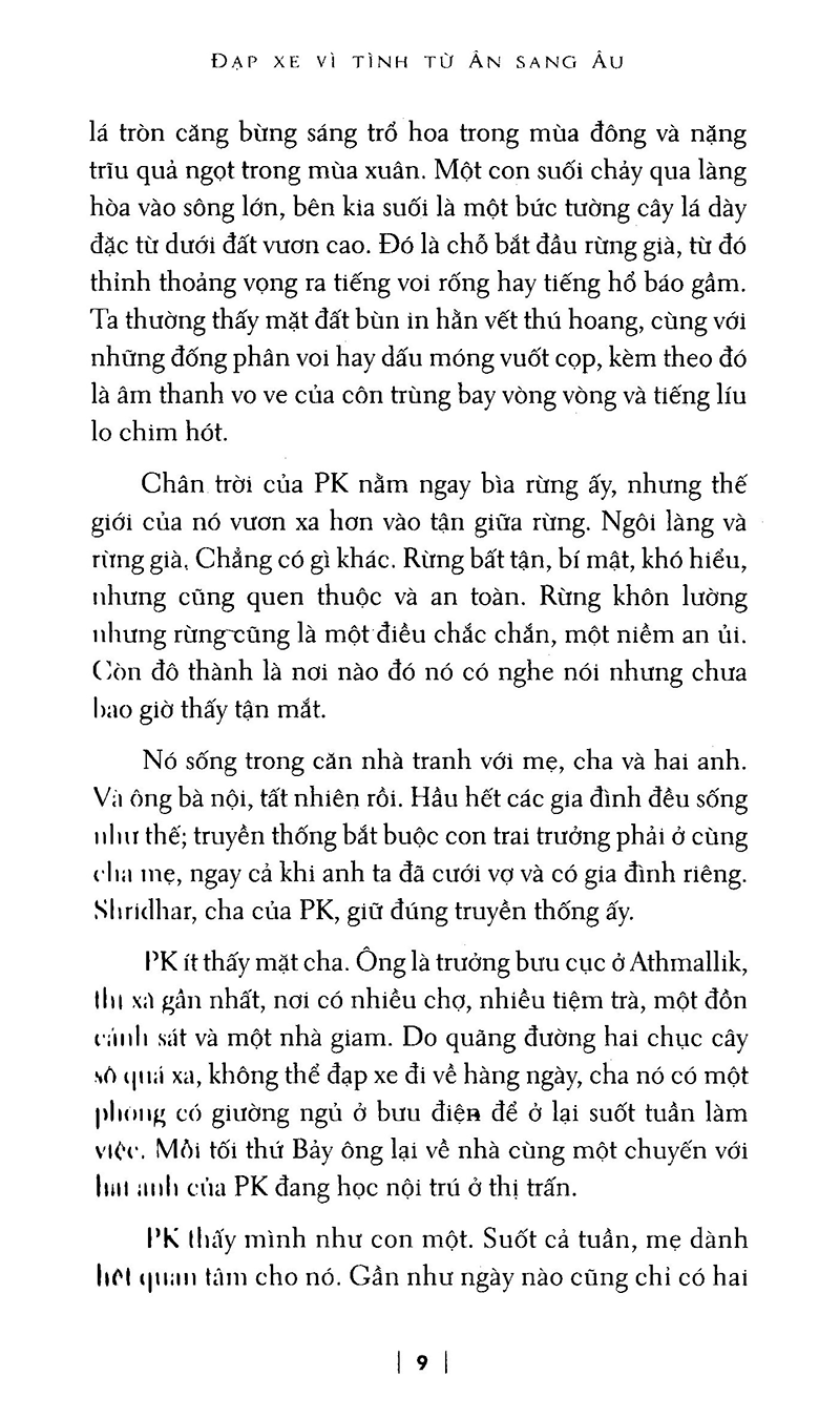 đạp xe vì tình từ ấn sang âu