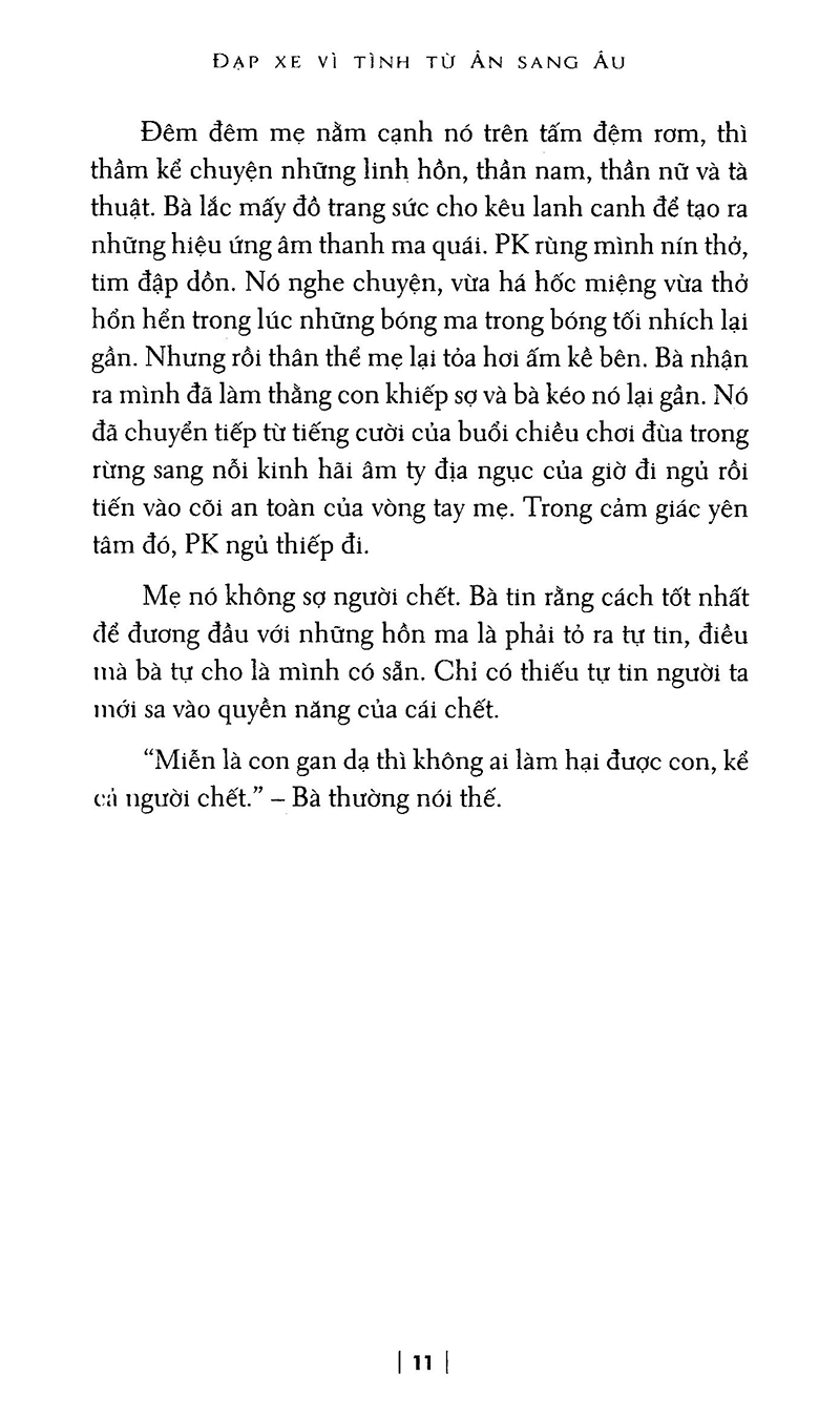 đạp xe vì tình từ ấn sang âu