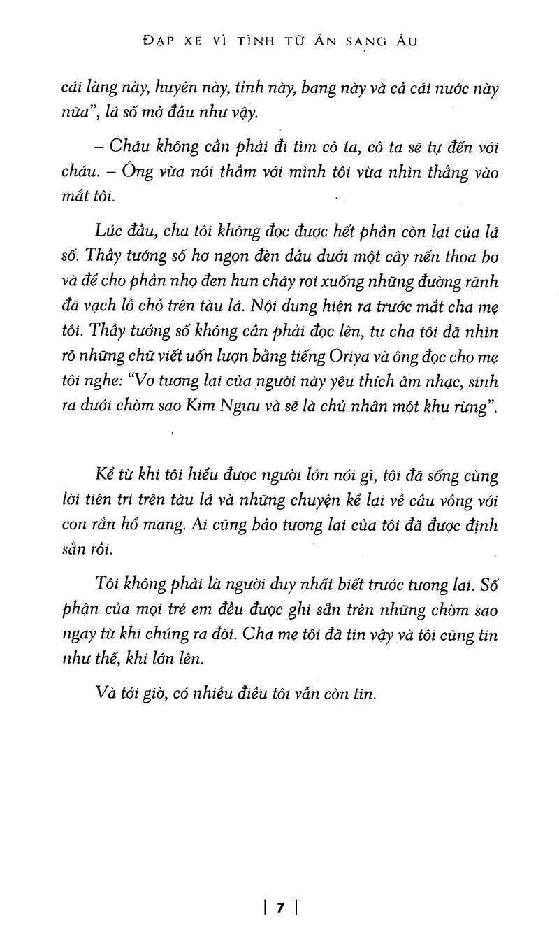 đạp xe vì tình từ ấn sang âu