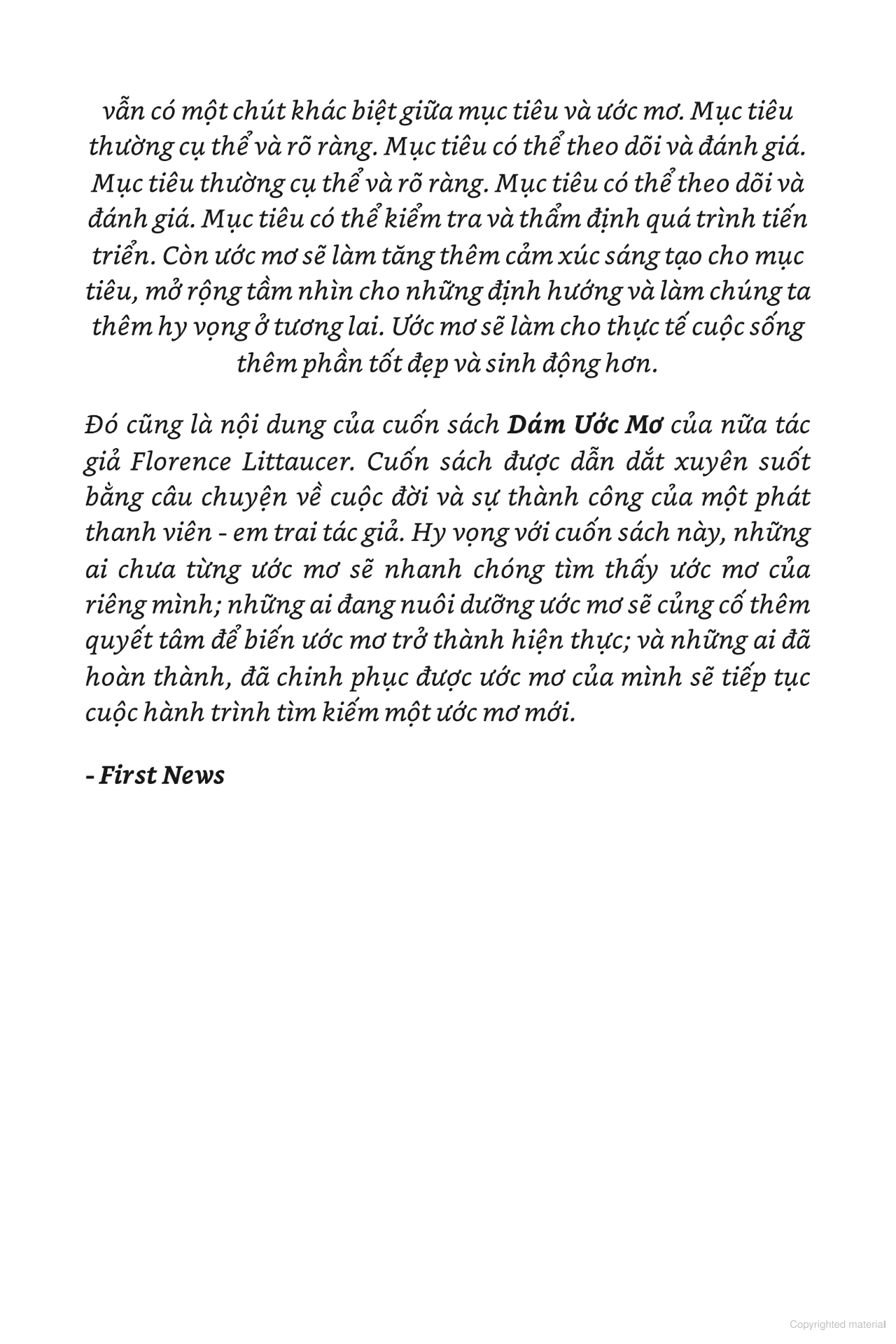 dare to dream - dám ước mơ (tái bản 2024)