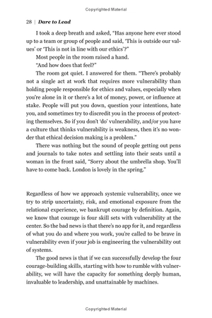 dare to lead: brave work. tough conversations. whole hearts.