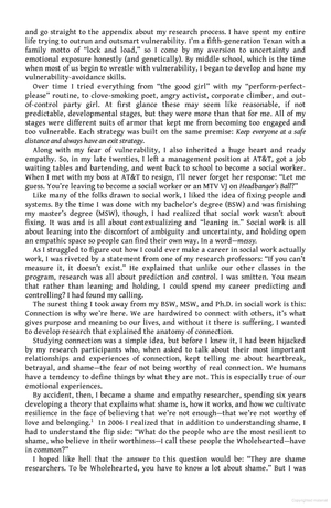 daring greatly: how the courage to be vulnerable transforms the way we live, love, parent, and lead