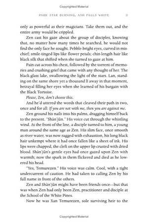 dark star burning, ash falls white