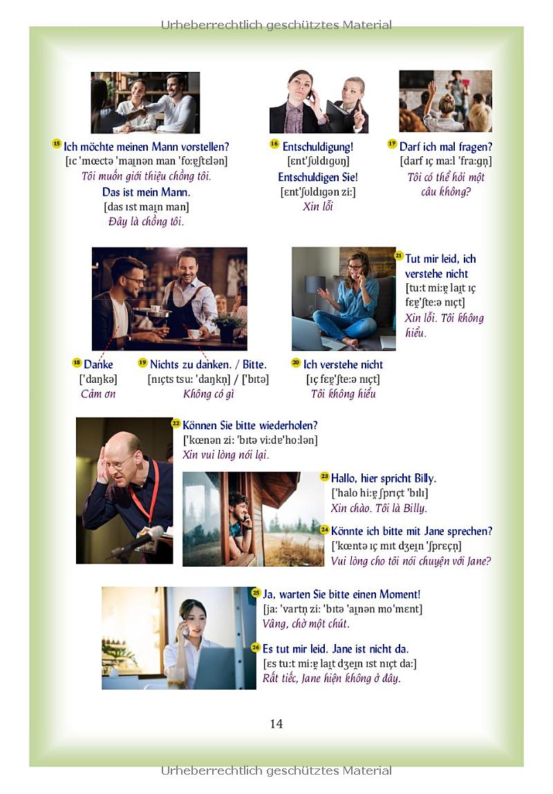 Das Bildworterbuch Deutsch-Vietnamesisch - Tu Dien Duc-Viet Bang Hinh