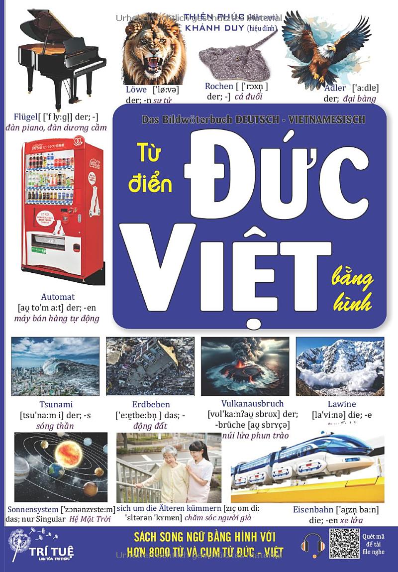 Das Bildworterbuch Deutsch-Vietnamesisch - Tu Dien Duc-Viet Bang Hinh