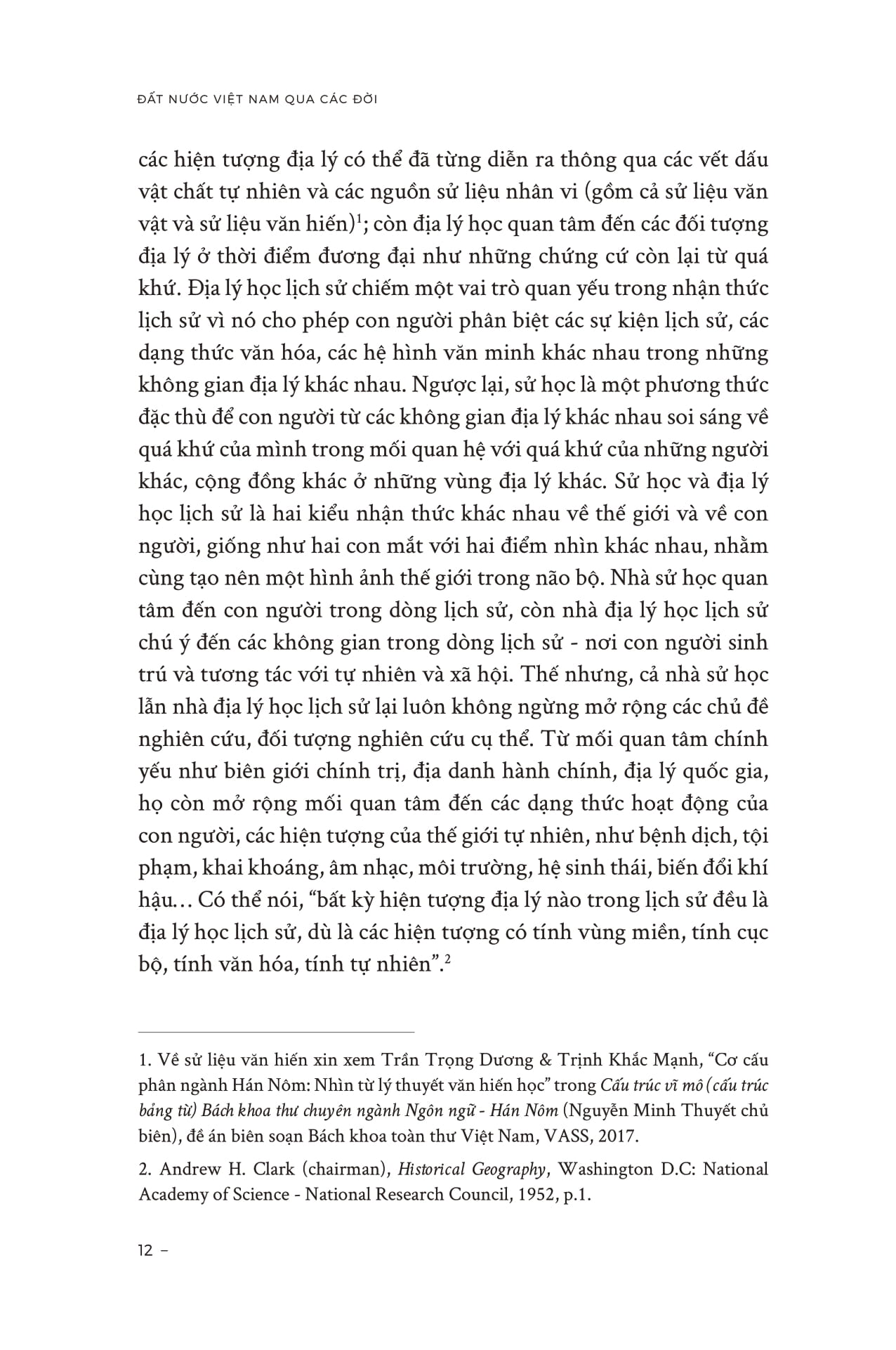 Dat Nuoc Viet Nam Qua Cac Doi - Nghien Cuu Dia Ly Hoc Lich Su Viet Nam (Tai Ban 2025)