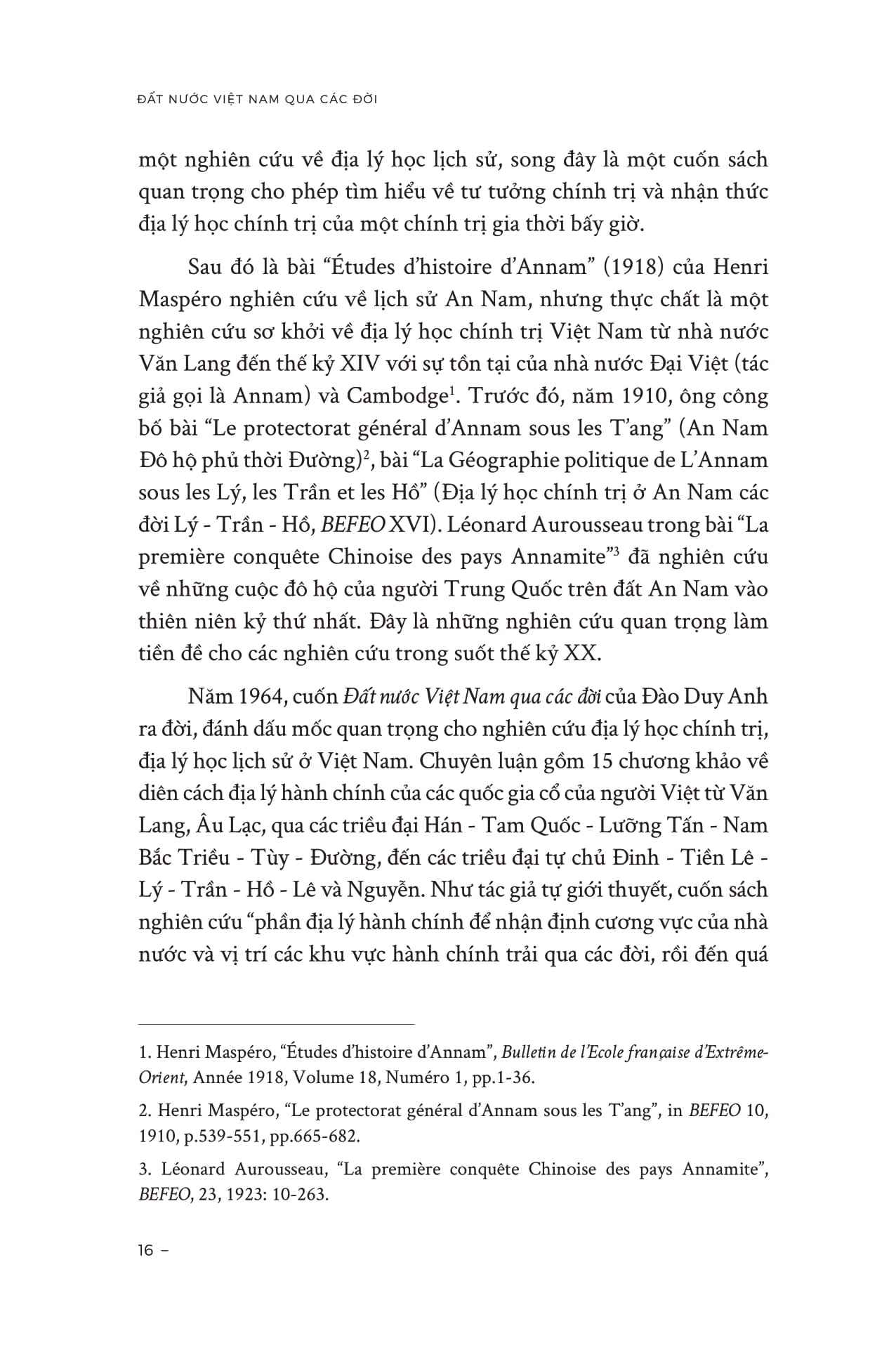 Dat Nuoc Viet Nam Qua Cac Doi - Nghien Cuu Dia Ly Hoc Lich Su Viet Nam (Tai Ban 2025)