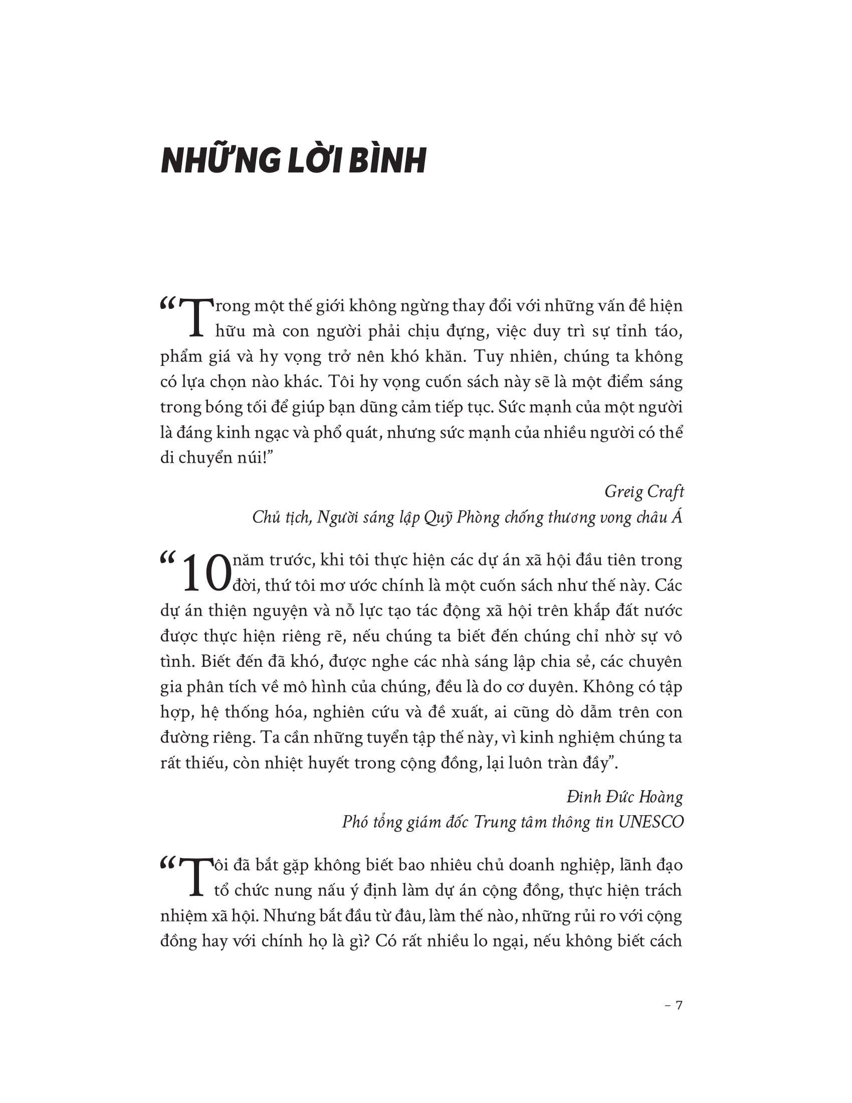 dấu ấn tiên phong