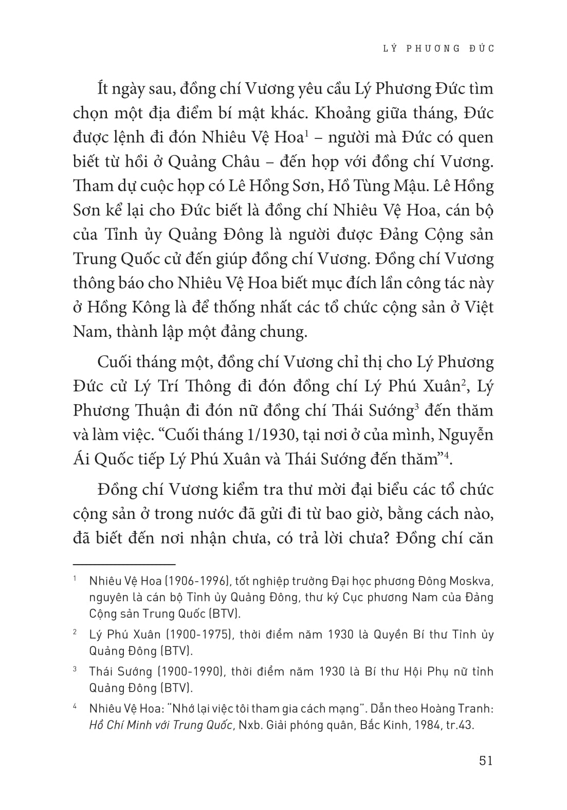 Dau Chan Nhung Nguoi Yeu Nuoc