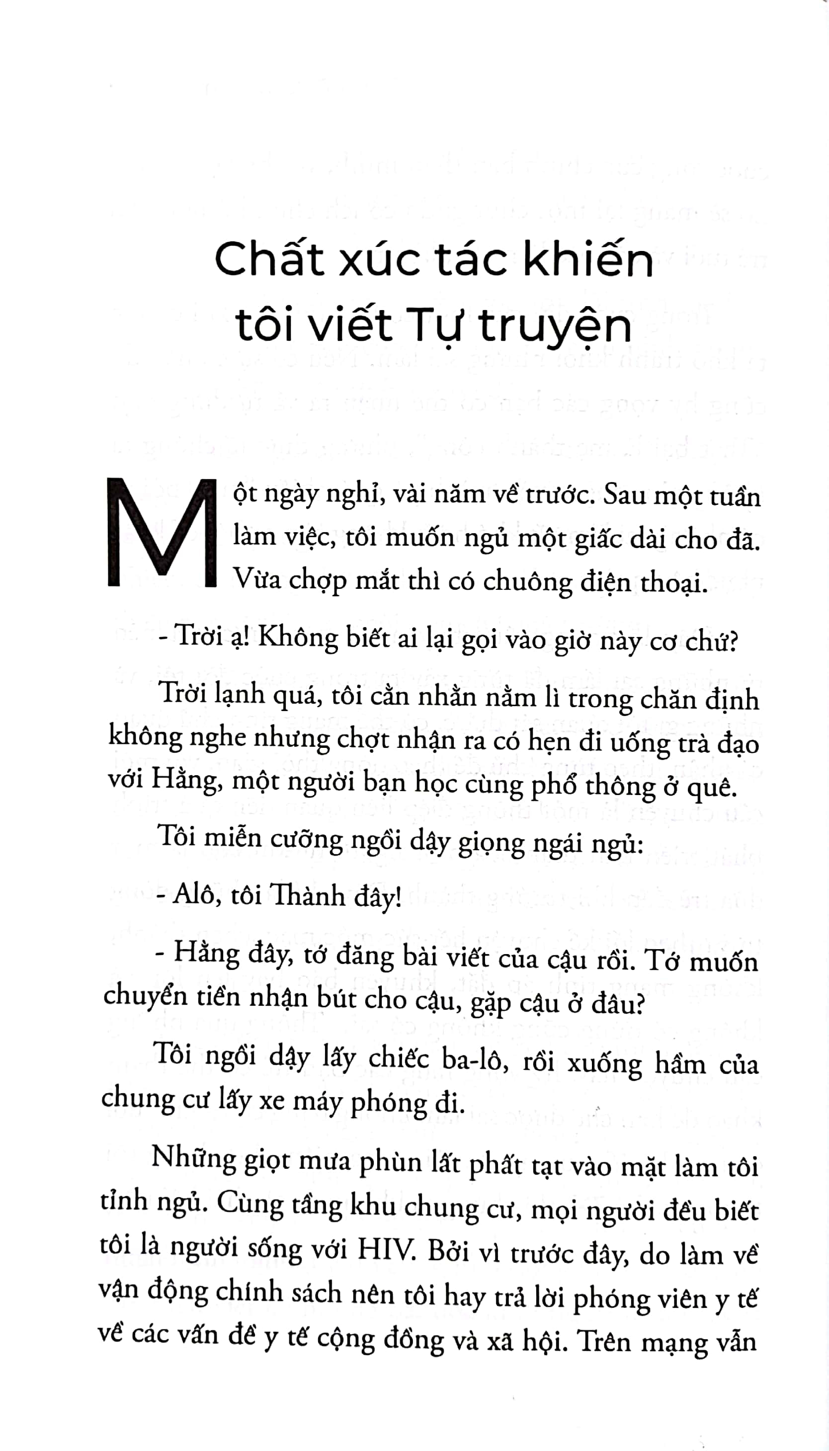 đau cũng là sống - tự truyện của người 30 năm sống chung với hiv
