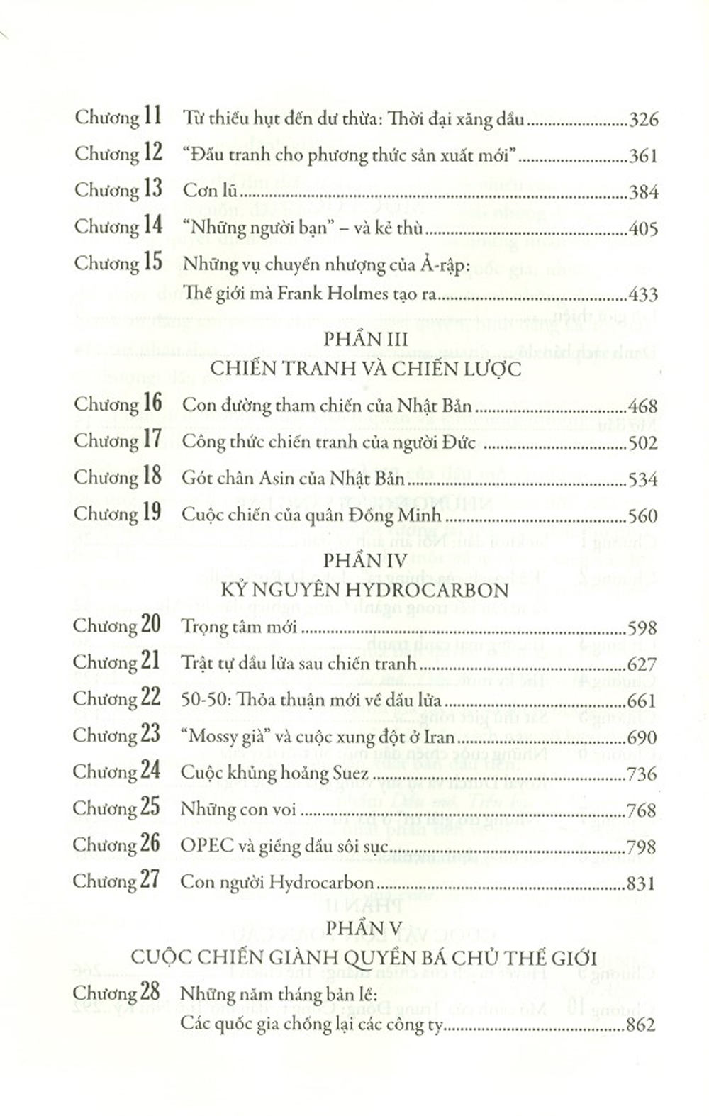 Dau Mo, Tien Bac Va Quyen Luc