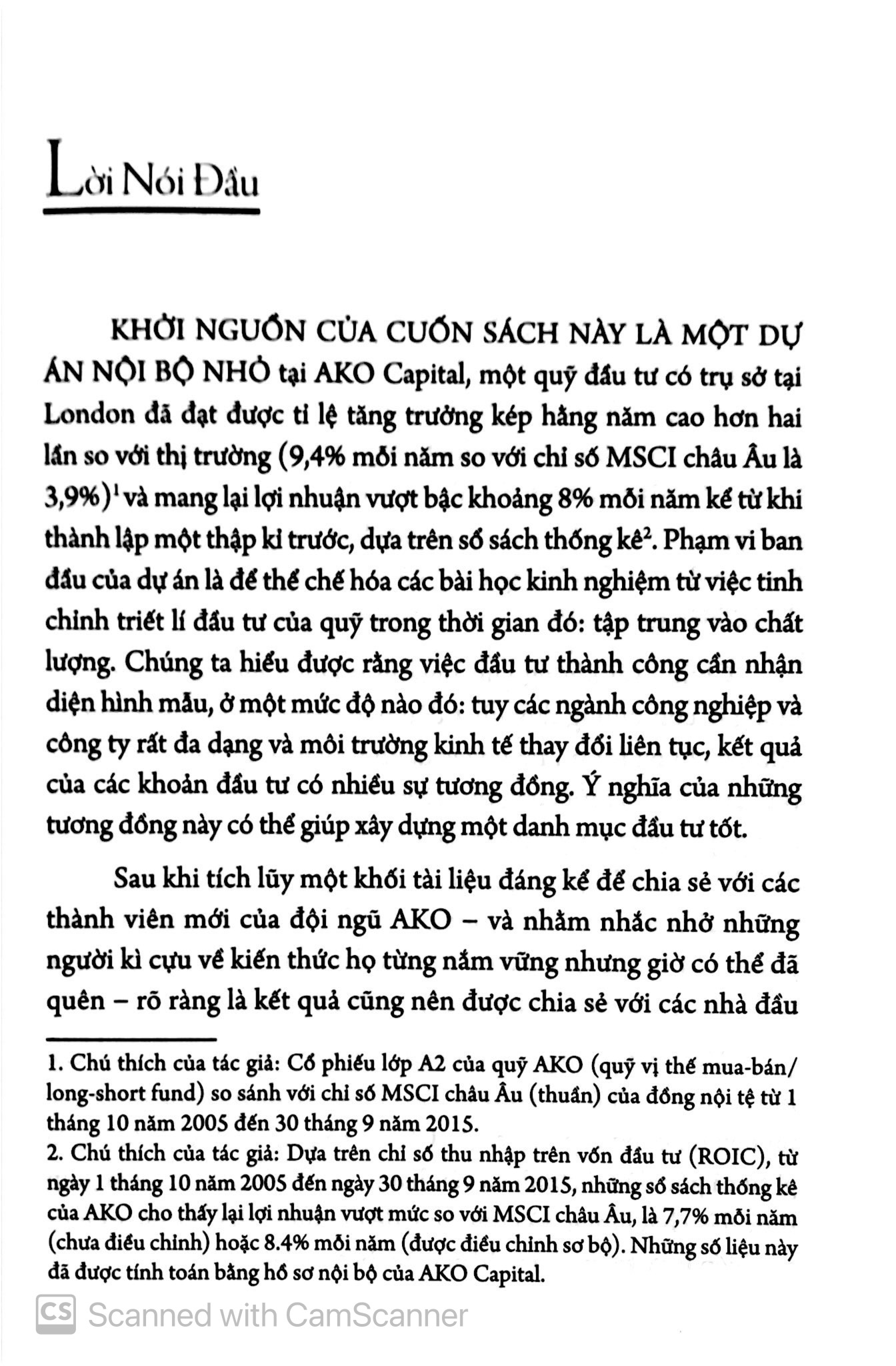 đầu tư chất lượng - sở hữu những công ty tốt nhất trong dài hạn